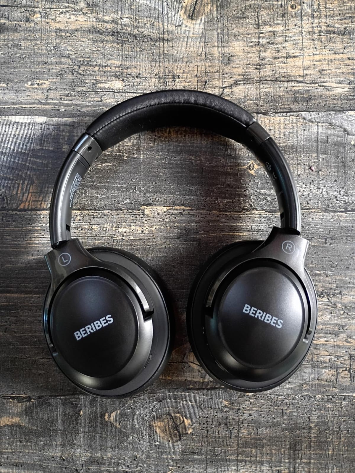 BERIBES Bluetooth Headphones Over Ear Wireless HiFi Stereo Headsets 65H 6EQ | Bluetooth 6.0, with Built-in HD Mic, Foldable Lightweight, Comfort Fit, Fast Charging, Deep Bass for Home Office Cellphone PC Ect. customer photo 2