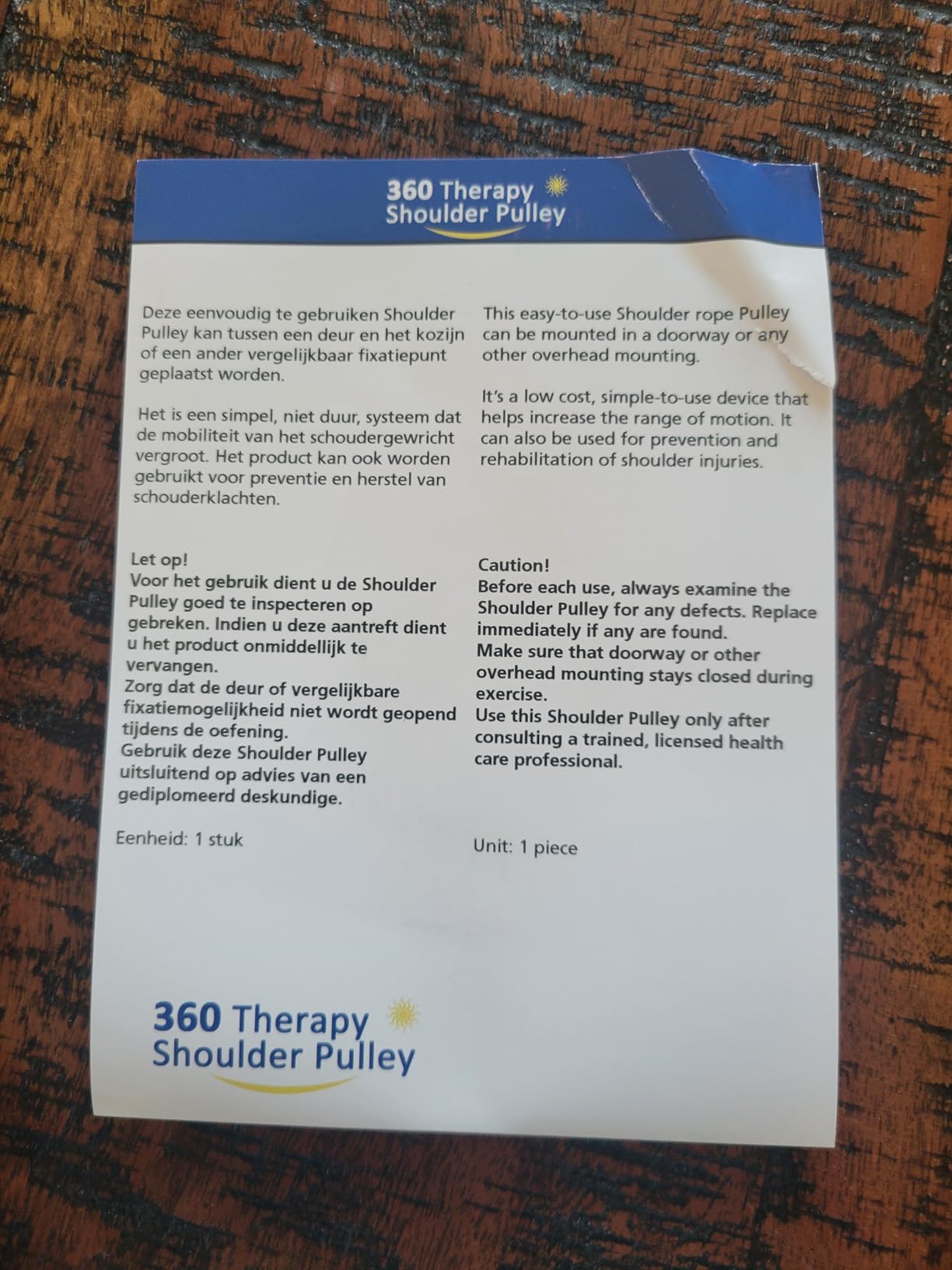 Shoulder Pulley Over The Door Physical Therapy System | Over-the-door exercise pulley designed for shoulder physical therapy exercises customer photo 2