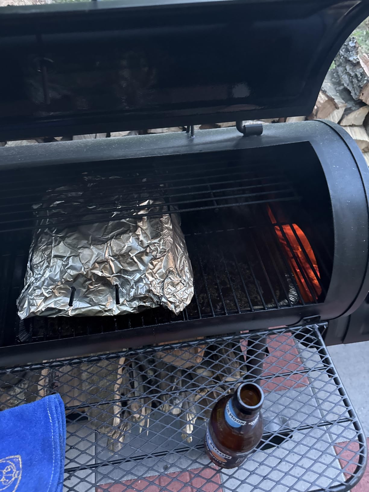 Sophia & William Charcoal Grill with Offset Smoker, 512 Square Inches, Outdoor BBQ Grill Offset Charcoal Smoker for Backyard Cooking, Patio, Garden, Picnics, Camping customer photo 2