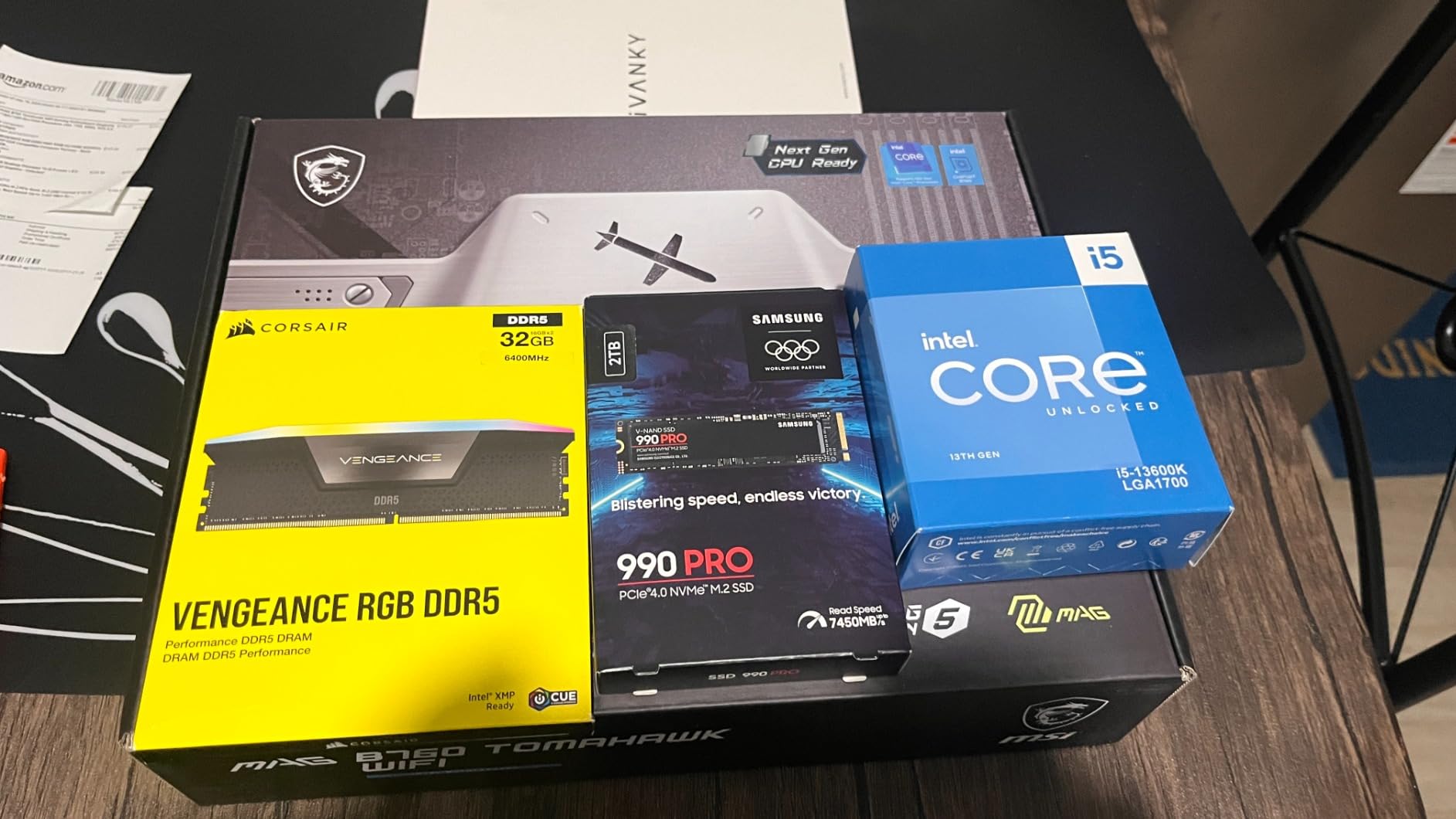 Core i5-13600K Desktop Processor 14 cores (6 P-cores + 8 E-cores) 24M Cache, up to 5.1 GHz customer photo 2