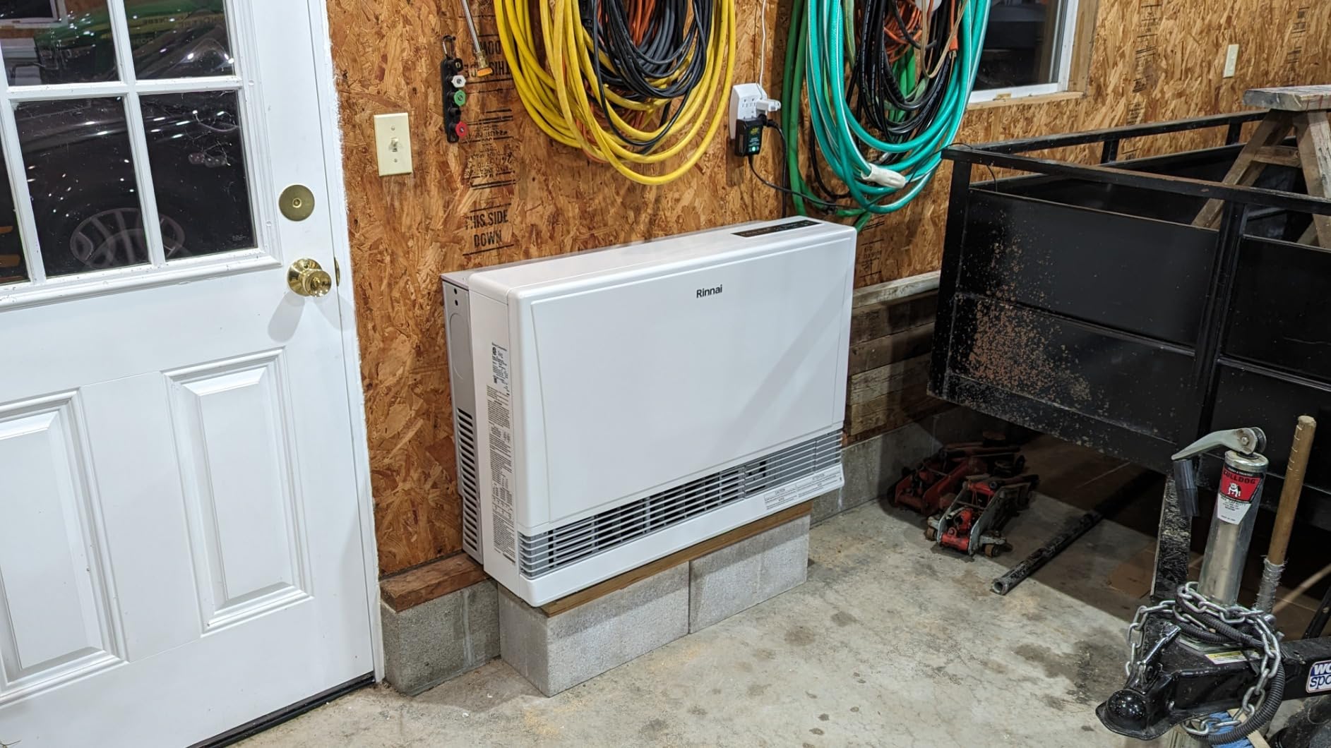 Rinnai EX38DTN Direct Vent Wall Furnace 38,400 BTU Natural Gas Heater | Beige - Energy Efficient Wall Mounted Indoor Heater with Advanced Modulating Technology and Safety Features customer photo 1