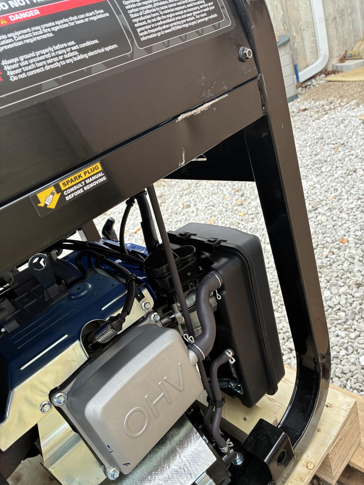 DuroMax XP15000HX 15,000-Watt Dual Fuel Portable Generator - Gas & Propane, Remote Electric Start, Whole Home Power Backup, Transfer Switch Ready, RV & Emergency Ready customer photo 2
