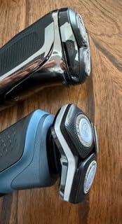 Philips Norelco 5400 Electric Shaver, Storm Blue | 45 Self Sharpening SteelPrecision Blades, 360° Flexible Heads, SenseIQ Technology, LED Display, Pop-up Trimmer, S5880/81 customer photo 2