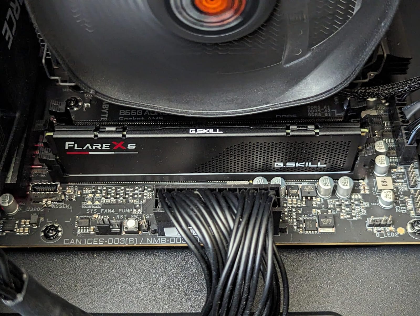 G.SKILL Flare X5 Series DDR5 RAM (AMD EXPO & Intel XMP 3.0) 32GB (2x16GB) Up to 6000MT/s CL36-36-36-96 1.35V Desktop Computer Memory U-DIMM - Matte Black customer photo 2