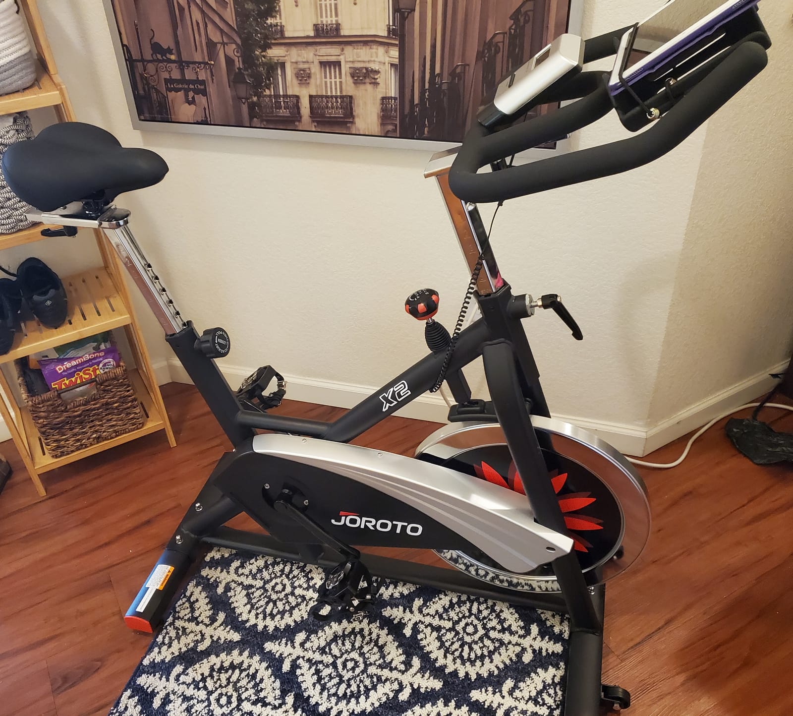 JOROTO Exercise Bike, Magnetic Stationary Bikes for Home customer photo 1