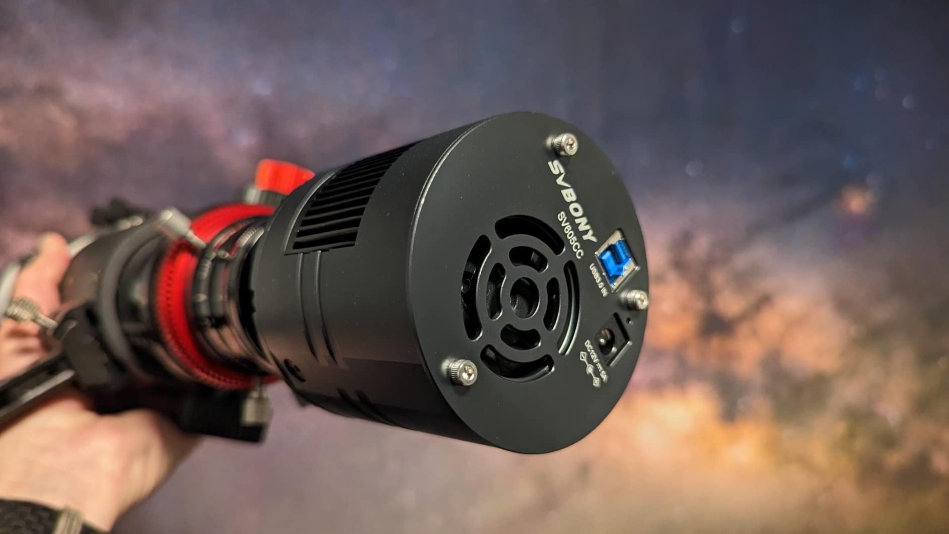 SVBONY SV605CC Cooled Color Astrophotography Camera, 9MP IMX533 Eyepiece | Double Layer Semiconductor Refrigeration, USB3.0, 30 ℃ Lower for Deep Sky Astrophotography Panoramic Astronomy & Lucky Imaging customer photo 1