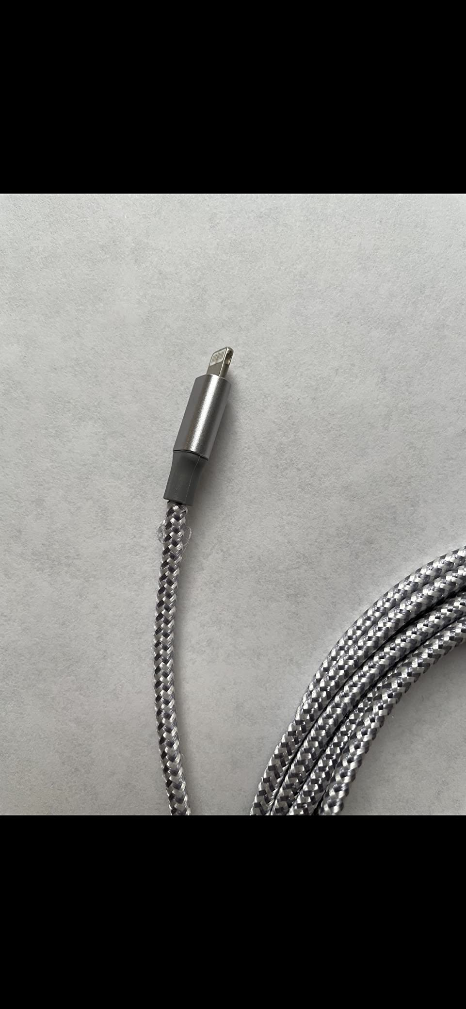iPhone Charger,3 Pack 10ft MFi Certified Lightning Cable Fast Charging Cord | Nylon Braided Phone Fast Charging High Speed Data Transfer Sync Cord for with iPhone 14 13 12 11 Pro Max iPad Air iPad Mini customer photo 1