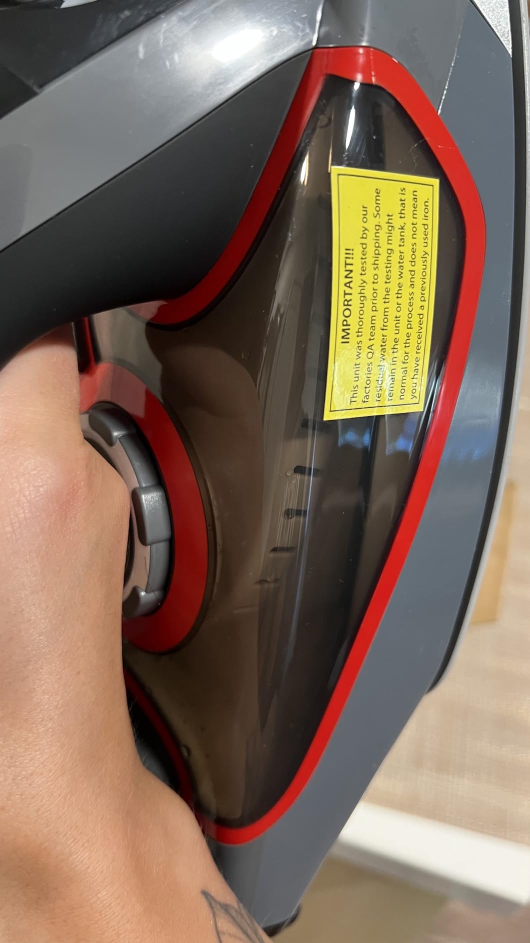 Bartnelli Pro Luxury Steam Iron for Clothes - 1700W Heavy-Duty Commercial Iron with Multi-Layer Ceramic Soleplate, Active Anti-Drip Technology, Smart 3-Way Auto Shut-Off & Precision Tip customer photo 2