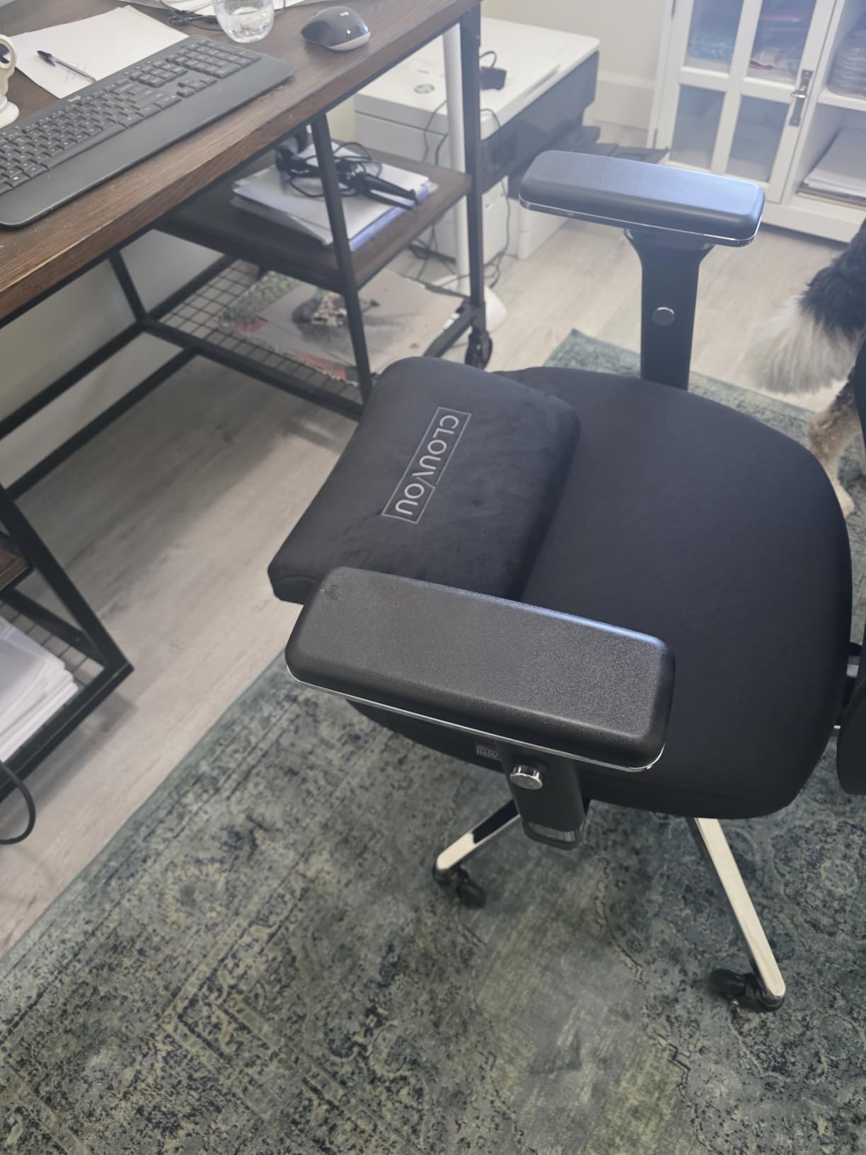 CleverSeat Ergonomic Office Chair Comfy [#1 in Tests] Swivel Chair | Ergonomic Chair with Breathable Mesh Back | Computer Chair with wheels | Home Office Desk Chair with 2D Headrest | For 330lbs customer photo 1