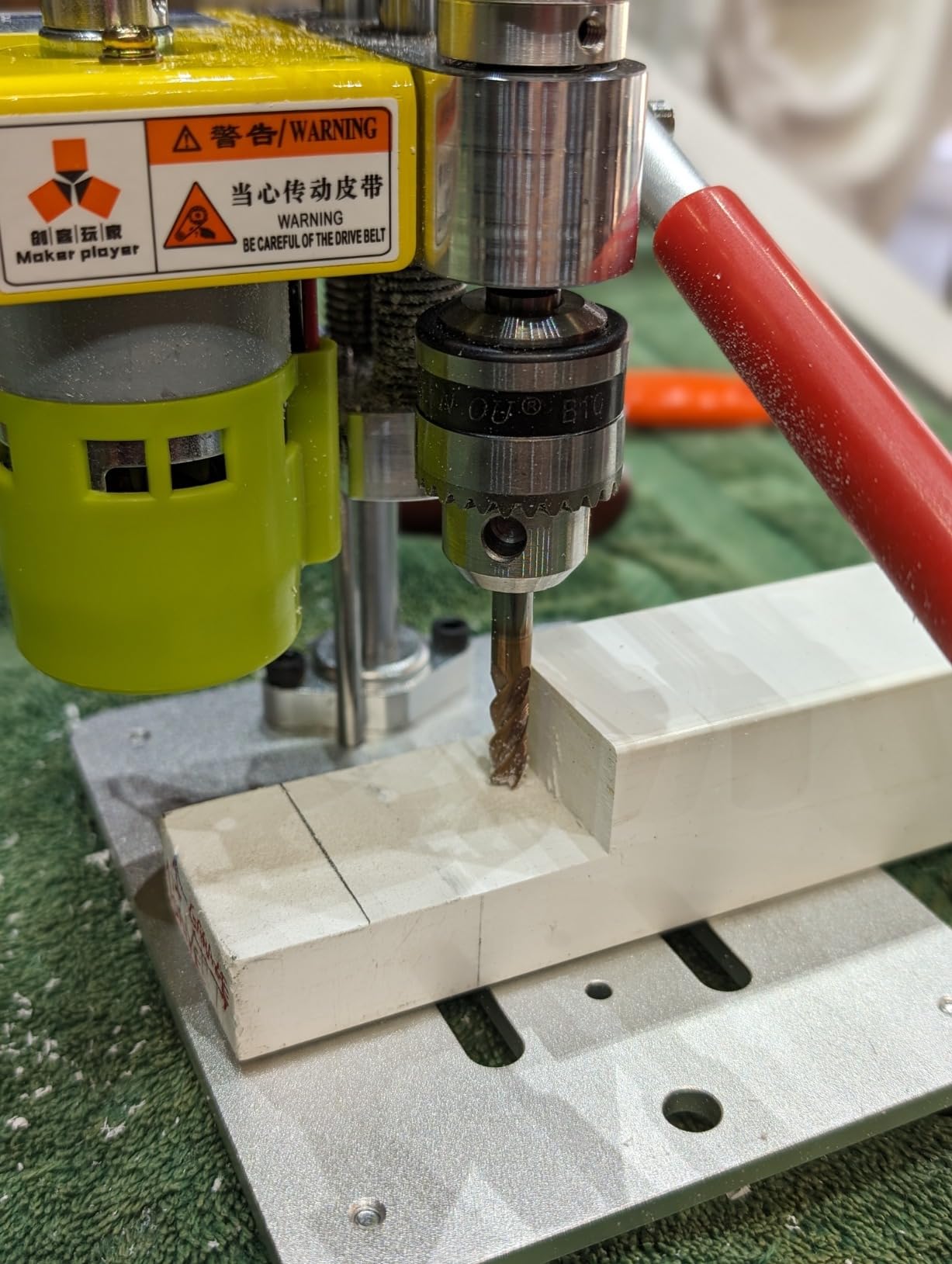 Precision Mini Drill Press Benchtop Driller Machine B10 Upgraded customer photo 2
