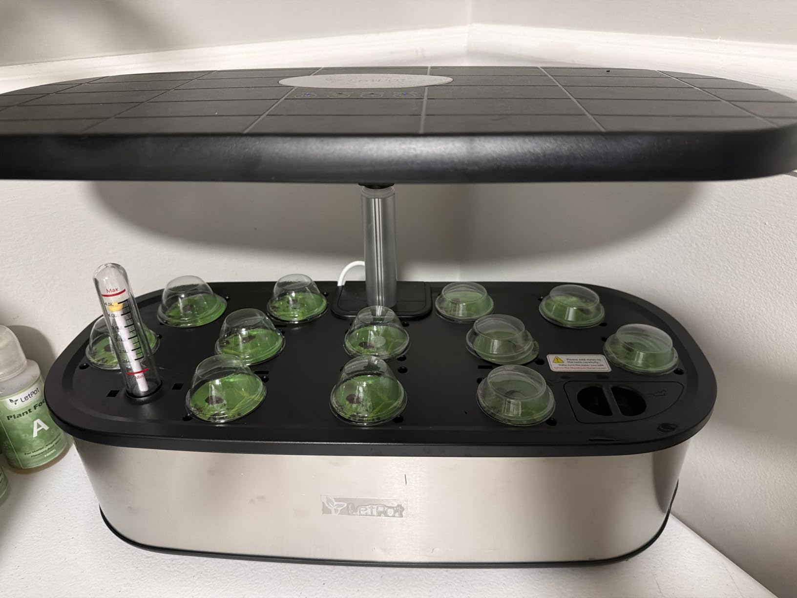 LETPOT LPH-SE Hydroponics Growing System, 12 Pods Smart Herb Garden Kit Indoor, APP & WiFi Controlled, 24W LED customer photo 1