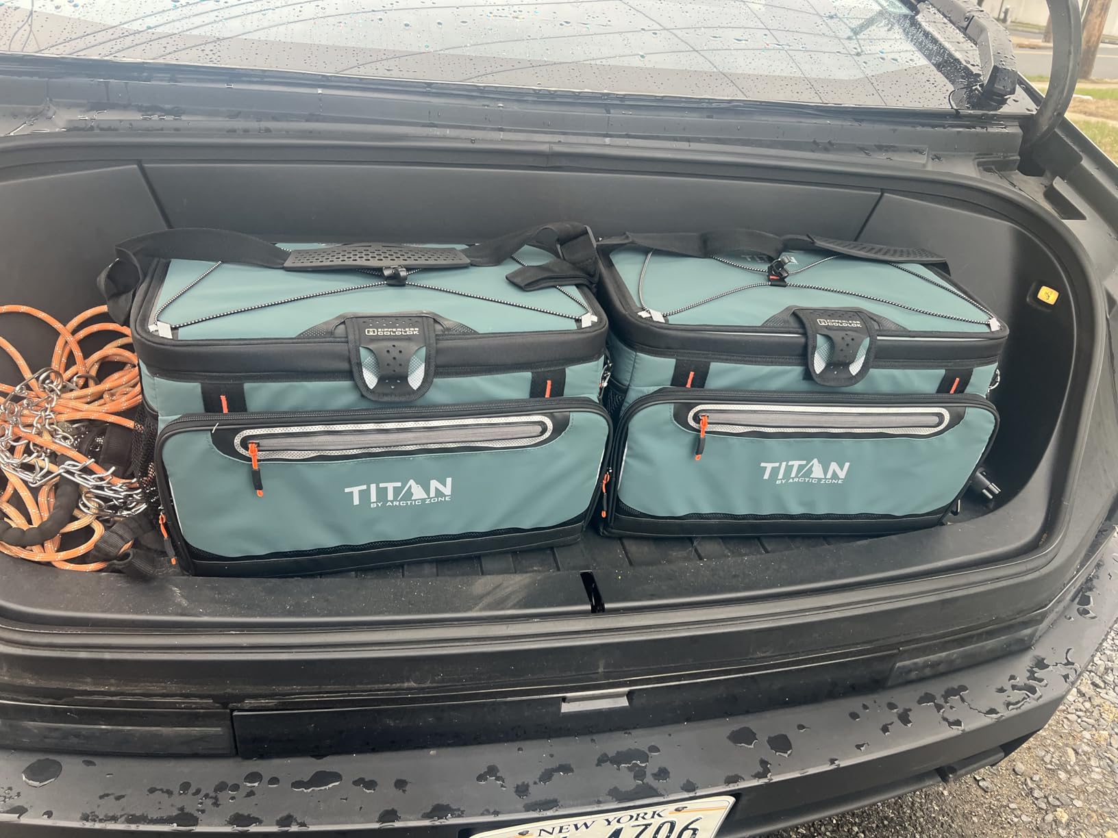 Titan by Arctic Zone Deep Freeze Cooler - Zipperless Hardbody Cooler - Deep Freeze Insulation, HardBody Liner, and SmartShelf customer photo 2