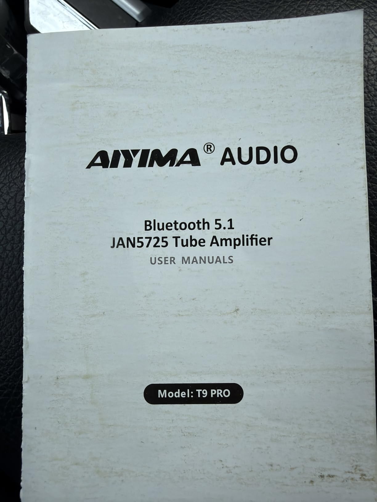 AIYIMA T9PRO 200W 2.1 Channel TPA3250 Tube Bluetooth DAC Stereo Amplifier | HiFi Class D Amp with ES9018K2M, QCC3040 aptX, VU Meter & Digital Display, Remote Control, Treble/Bass, AUX Output, for Home Speakers customer photo 1