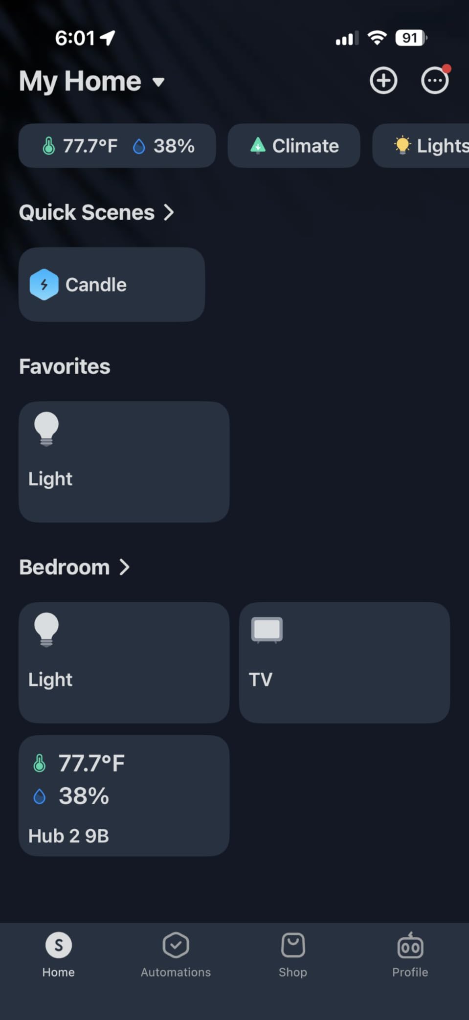 SwitchBot Hub 2 (2nd Gen), Work as a WiFi Thermometer Hygrometer, IR Remote Control, Smart Remote and Light Sensor, Link SwitchBot to Wi-Fi (Support 2.4GHz), Alexa, Google Home, Apple Home Compatible customer photo 2