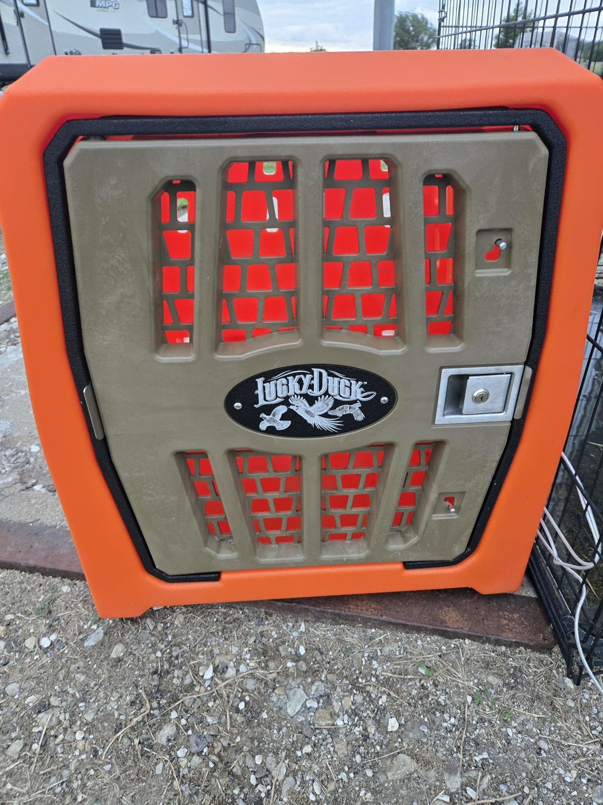 Lucky Dog Kennel, Durable Crash Tested Portable Dog Crates, Intermediate customer photo 2