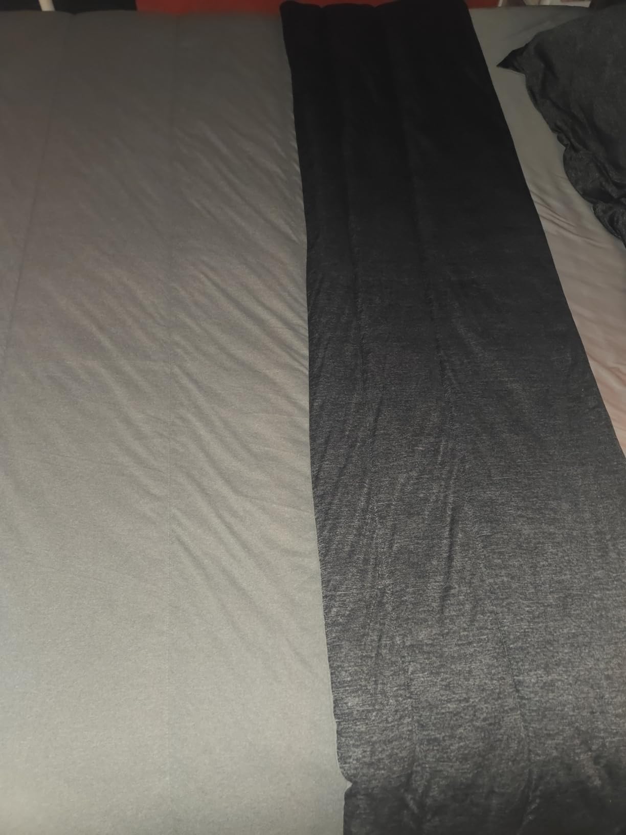 Bedsure Queen Comforter Set, Reversible Cooling & All-Season Bedding, Black | Ultra-Soft Nylon-Polyester Blend, Box-Stitched Secures Filling, OEKO-TEX customer photo 1