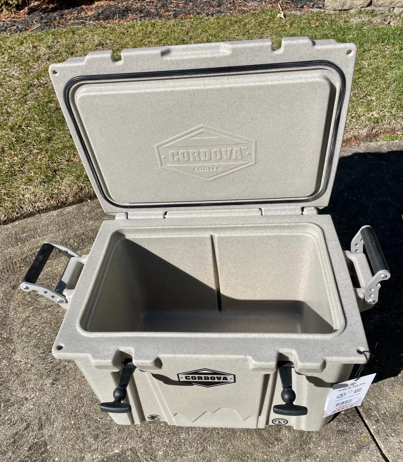 Cordova Outdoors Basecamp Class Hard Cooler - Insulated, Rotomolded Ice Chest customer photo 2