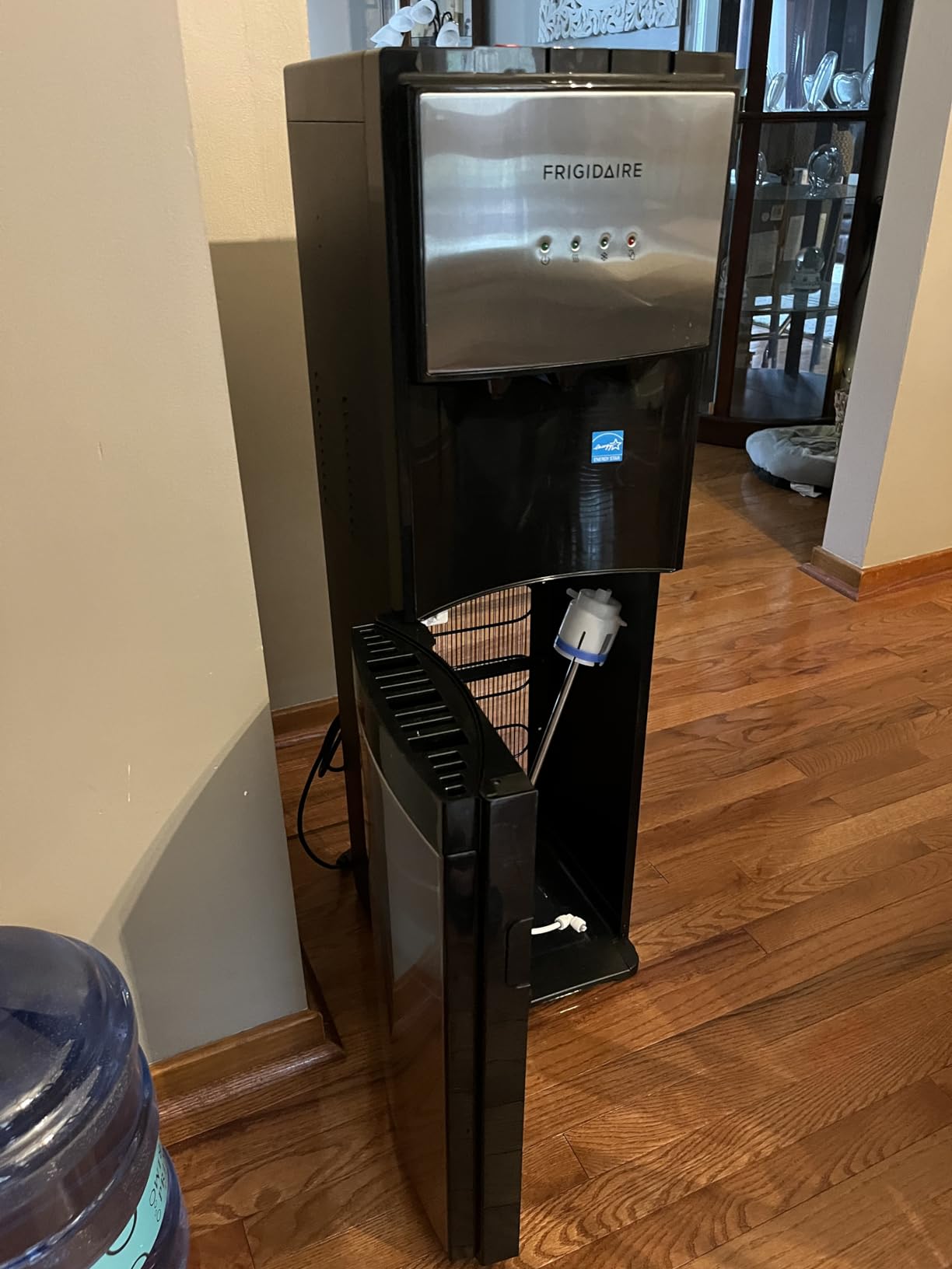 Frigidaire, 5 Gallon Bottom Loading Hot and Cold Water Dispenser, Stainless Steel customer photo 1