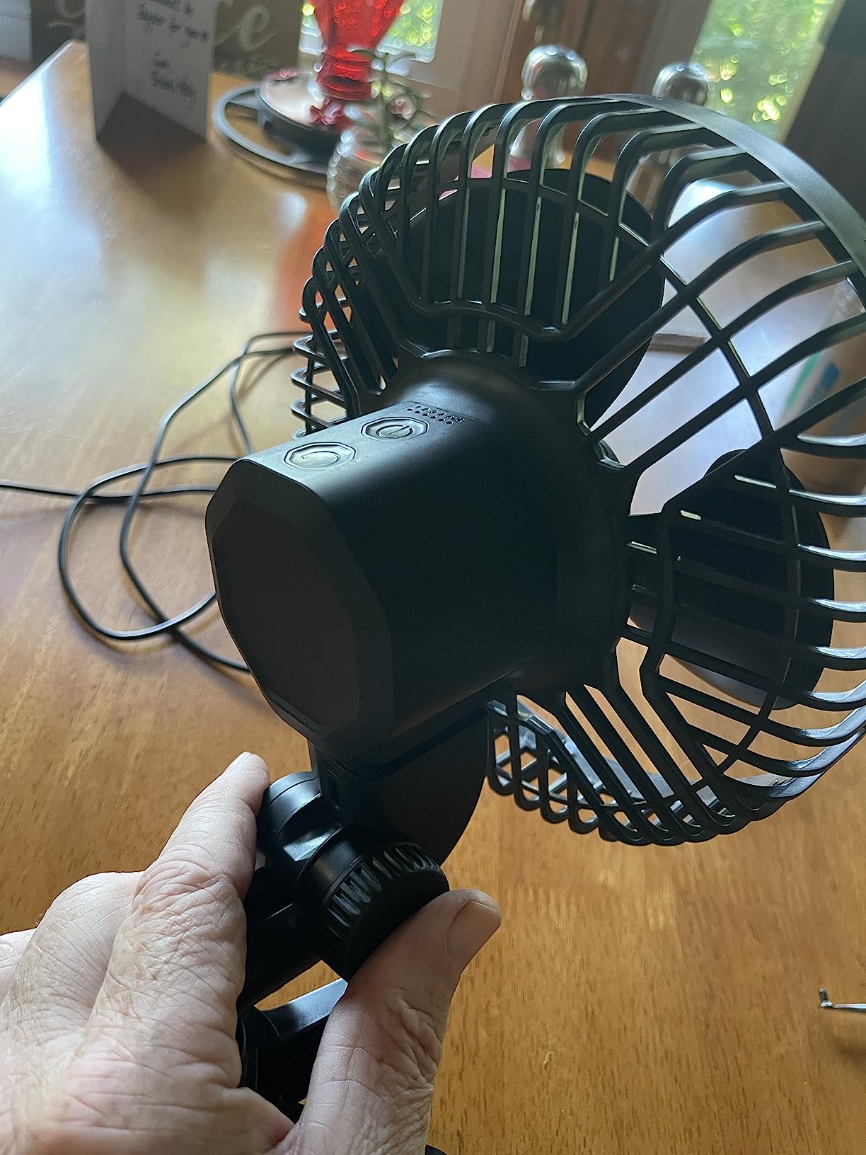 VIVOSUN AeroWave E6 Gen2 Grow Tent Oscillating Clip Fan, 6
