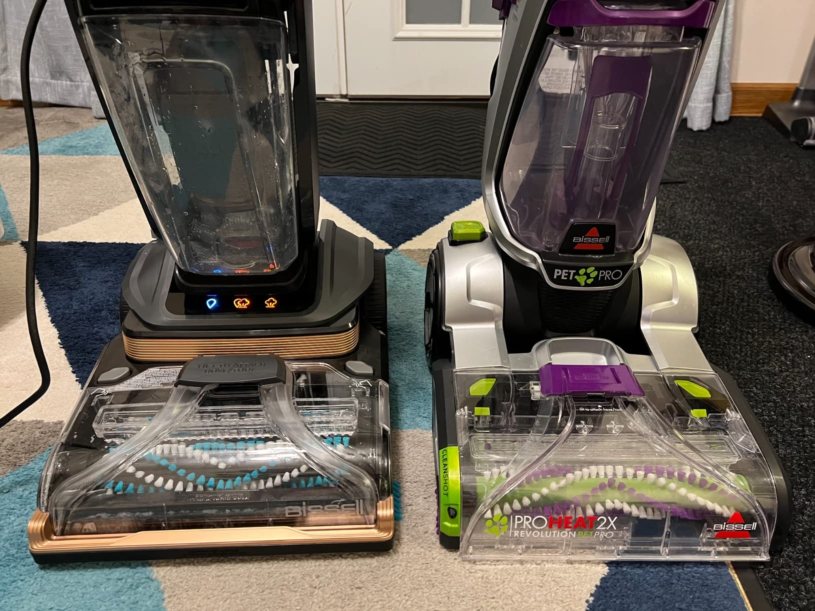 BISSELL Revolution HydroSteam Pet Carpet Cleaner, 3432 | HydroSteam technology; 2-in-1 pet upholstery tool; cleaning formulas included; upright deep cleaner customer photo 1