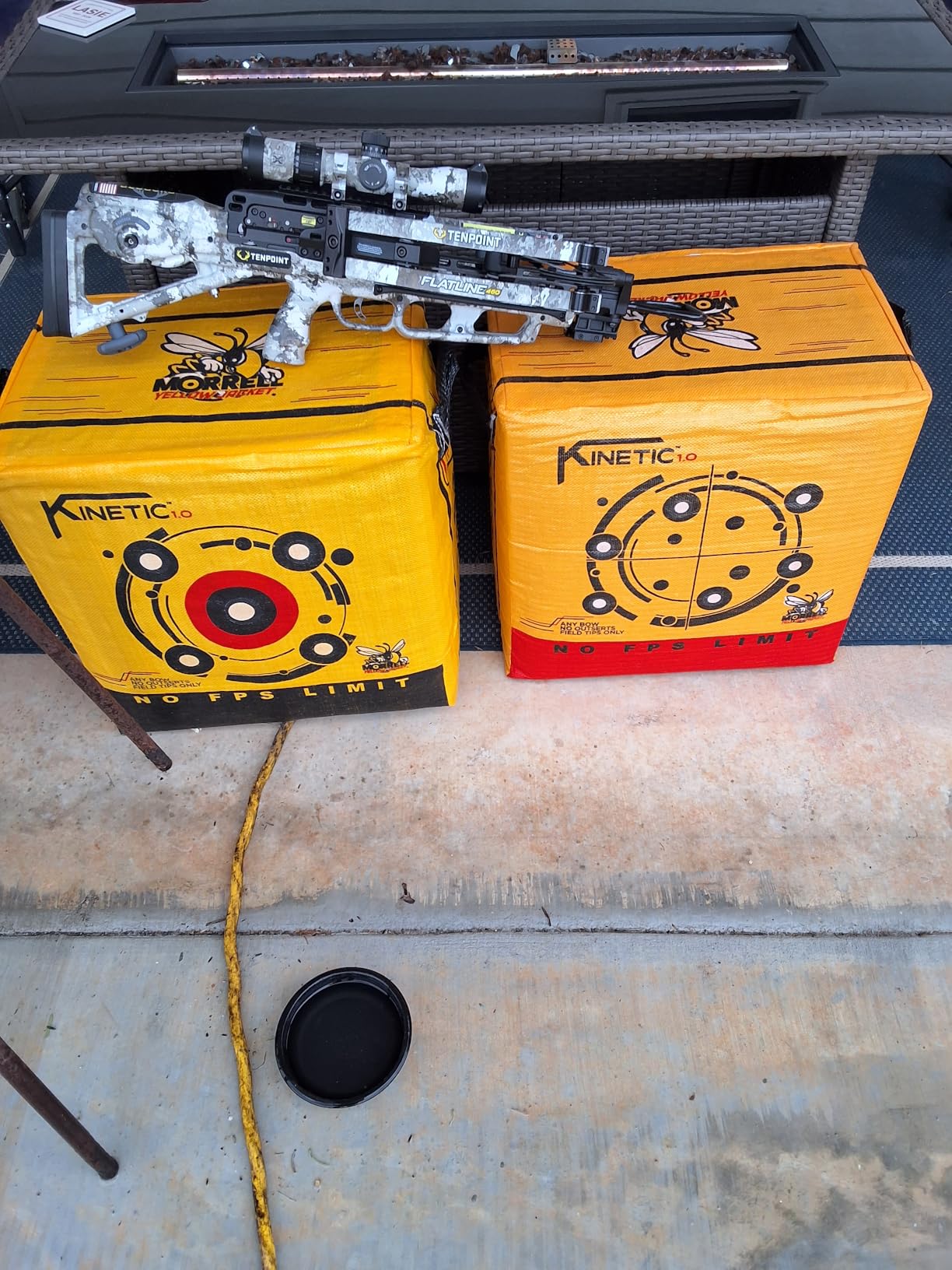 TenPoint Flatline 460 Crossbow | 100-Yard EVO-X Marksman Elite Scope, ACUslide Cocking, De-Cocking System, 6 EVO-X 16 Carbon Arrows, 100-Yard customer photo 1