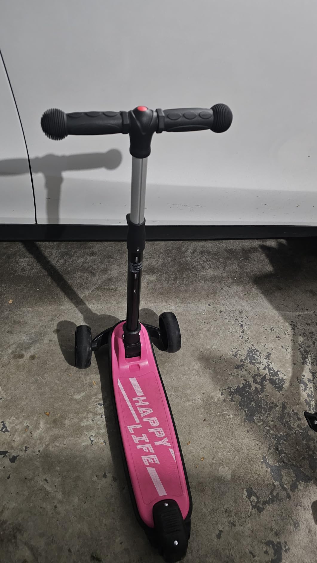 besrey 3 Wheel Scooter for Kids Ages 3-10 with 4 Adjustable Height | LED Light Wheels, Foldable Toddler Scooter, Extra Deck, Lean-to-Steer Design, Sturdy and Safe customer photo 1