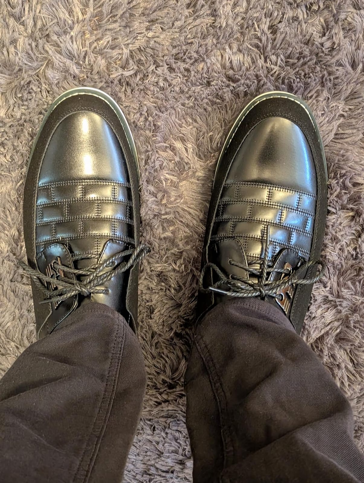 LLYONE Mens Dress Shoes Casual Business Oxford Derby Orthopedic Leather Shoes customer photo 2