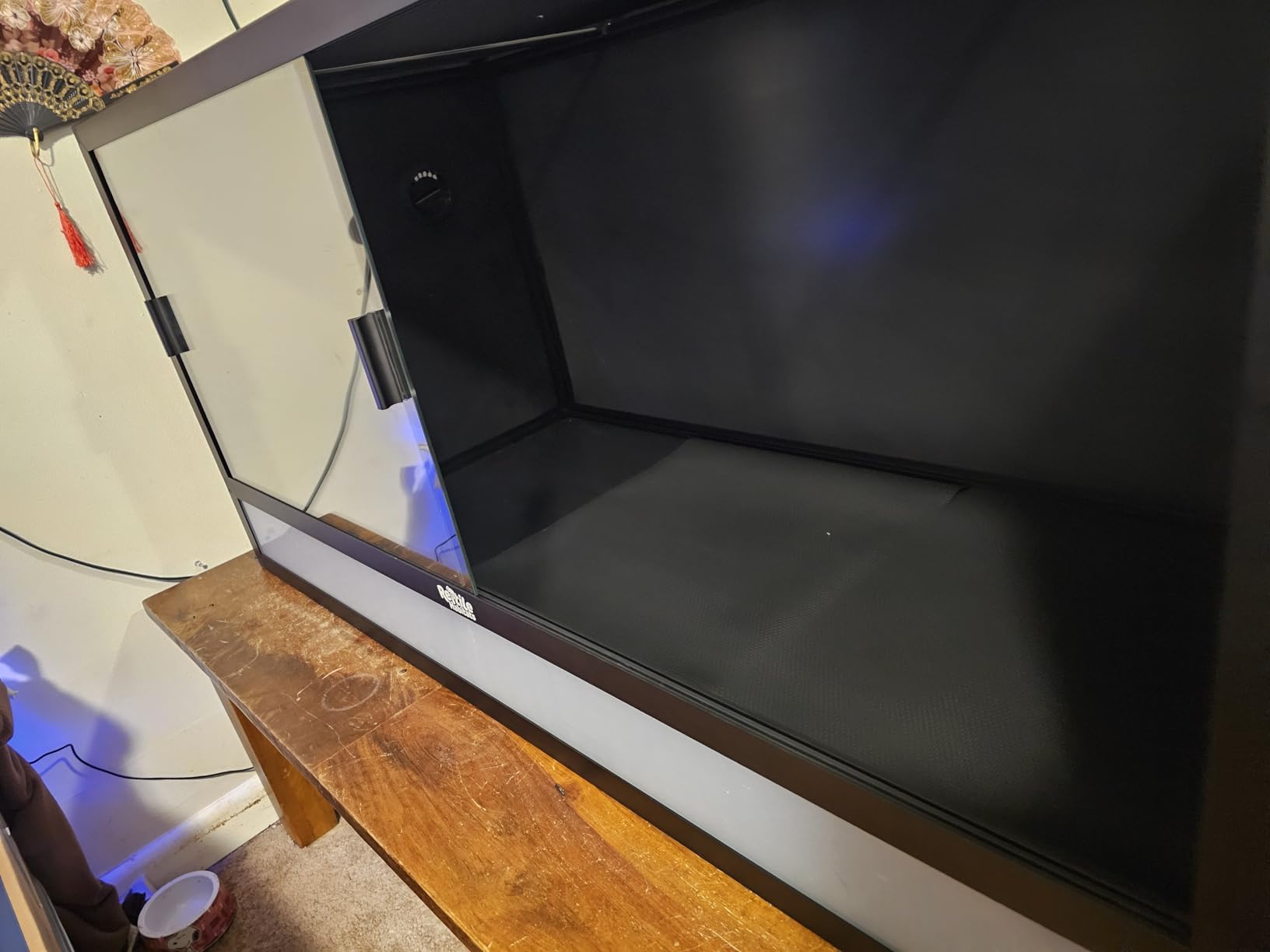 Reptile Habitats 4x2x2 (120 Gallon) Reptile Enclosure V3 PVC Panels, Glass Doors, Lightweight, Easy to Assemble, Heavy Duty Screen, Aluminum Frame customer photo 1