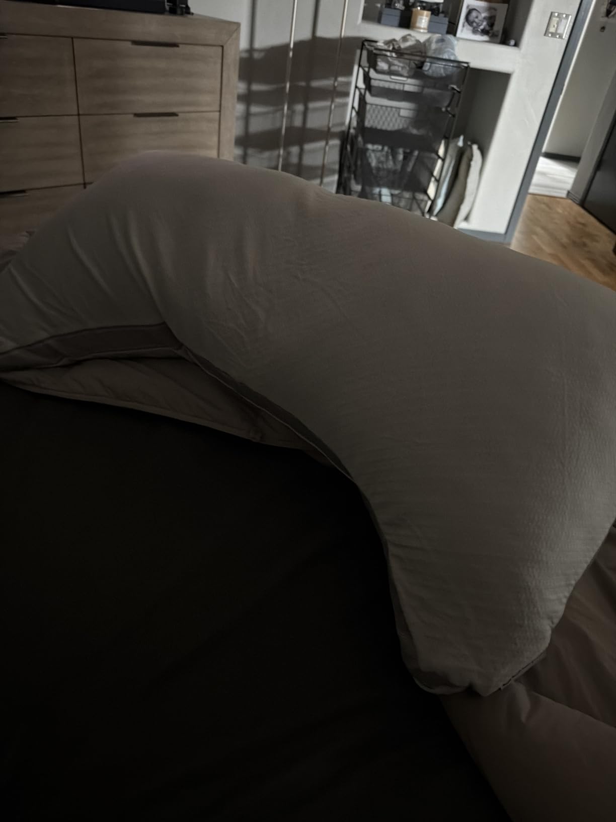 Coop Home Goods Cool+ Adjustable Pillow, King Size Plus Shaped Memory Foam Pillows with Cooling Gel, Back, Neck Support, Stomach or Side Sleeper Pillow, CertiPUR-US/GREENGUARD Gold customer photo 2
