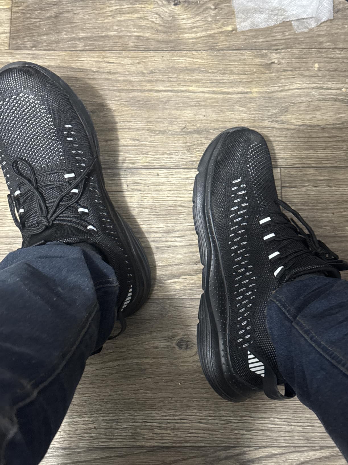 Steel Toe Shoes for Men and Women Comfy Work Safety Shoes Comfortable Lightweight Puncture Proof Slip Resistant Indestructible Construction Work Utility customer photo 1