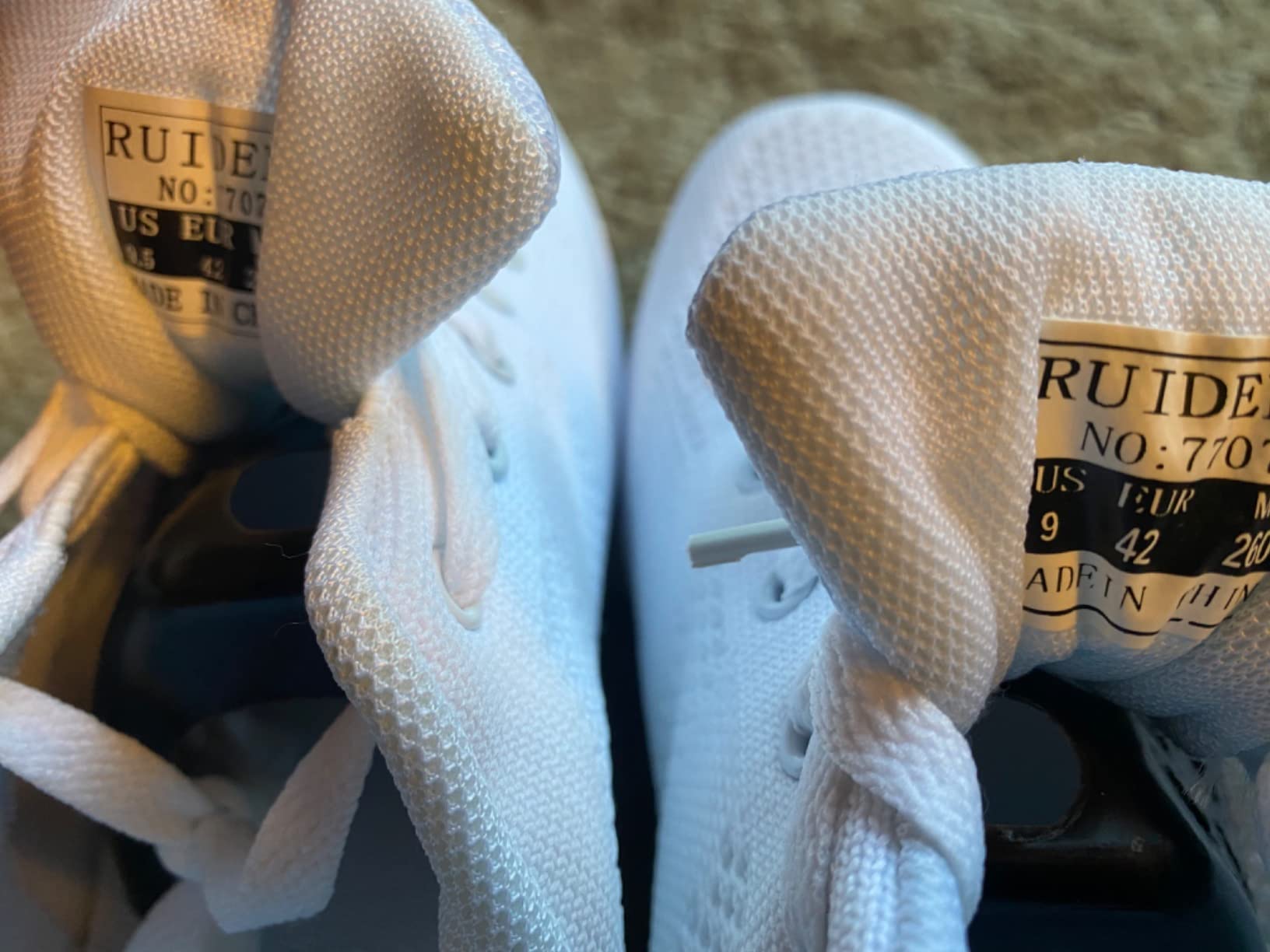RUIDENG Platform Sneakers for Women Air Cushion | Walking Shoes Women Comfortable All Day | Thick Rocker Bottom customer photo 1