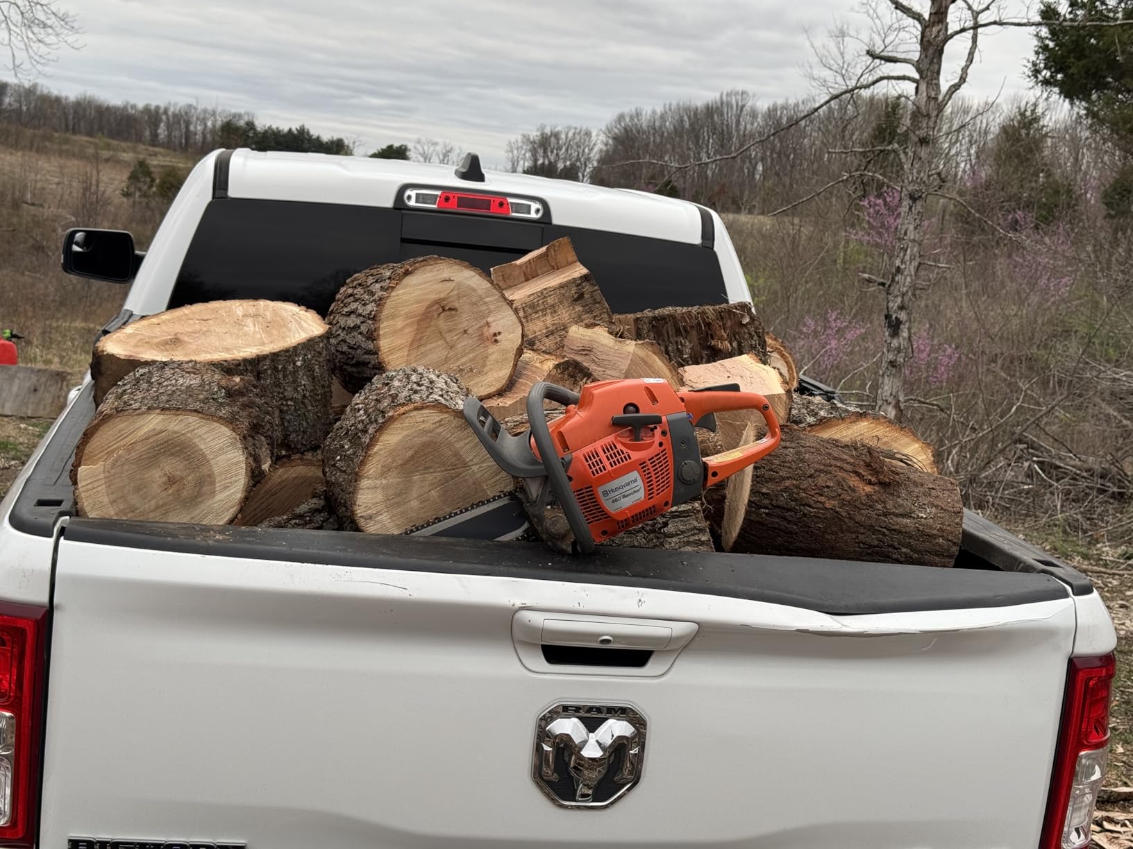 Husqvarna 460 Rancher Gas Powered Chainsaw, 60.3-cc 3.6-HP, 2-Cycle X-Torq Engine, 24 Inch customer photo 1
