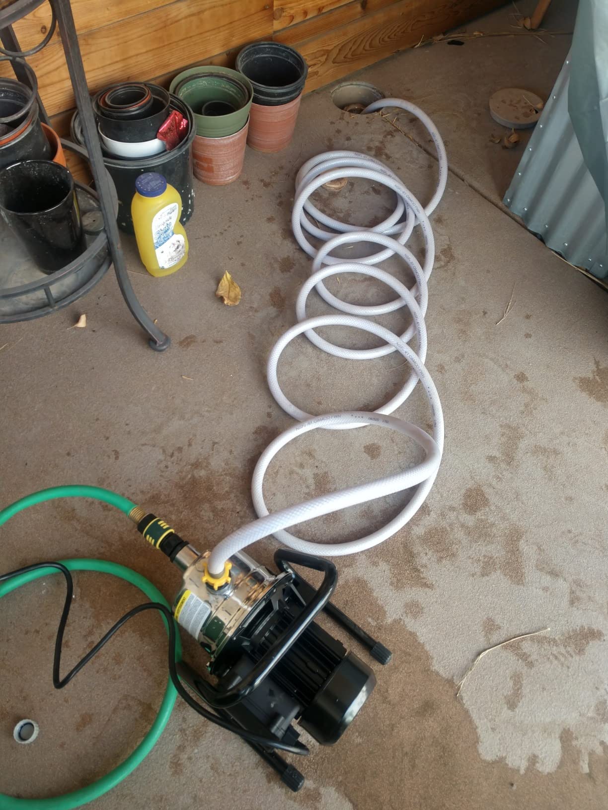 VEVOR Shallow Well Pump, 1.1 HP 115V, 978 GPH, Portable Stainless Steel Jet Pump customer photo 2