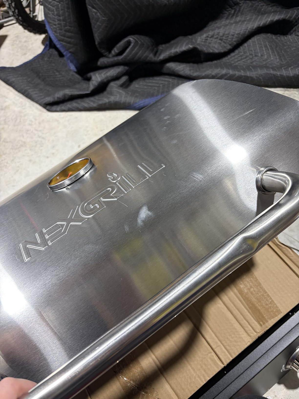 Nexgrill Propane 3 Burner Gas Grill, Side Tables with Stainless Steel Lid | 27000 BTU, Built-In Thermometer, 429 Sq In Cooking Space, Porcelain-coated Steel Grate and Firebox, Warming Rack customer photo 1