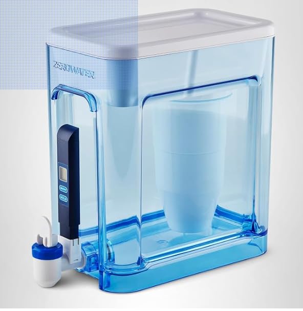 Culligan ZeroWater 22-Cup Ready-Read 5-Stage Water Filter Dispenser with 5-Stage 0 TDS Water Filter - IAPMO Certified to Reduce Lead, Chromium, and PFOA/PFOS customer photo 1