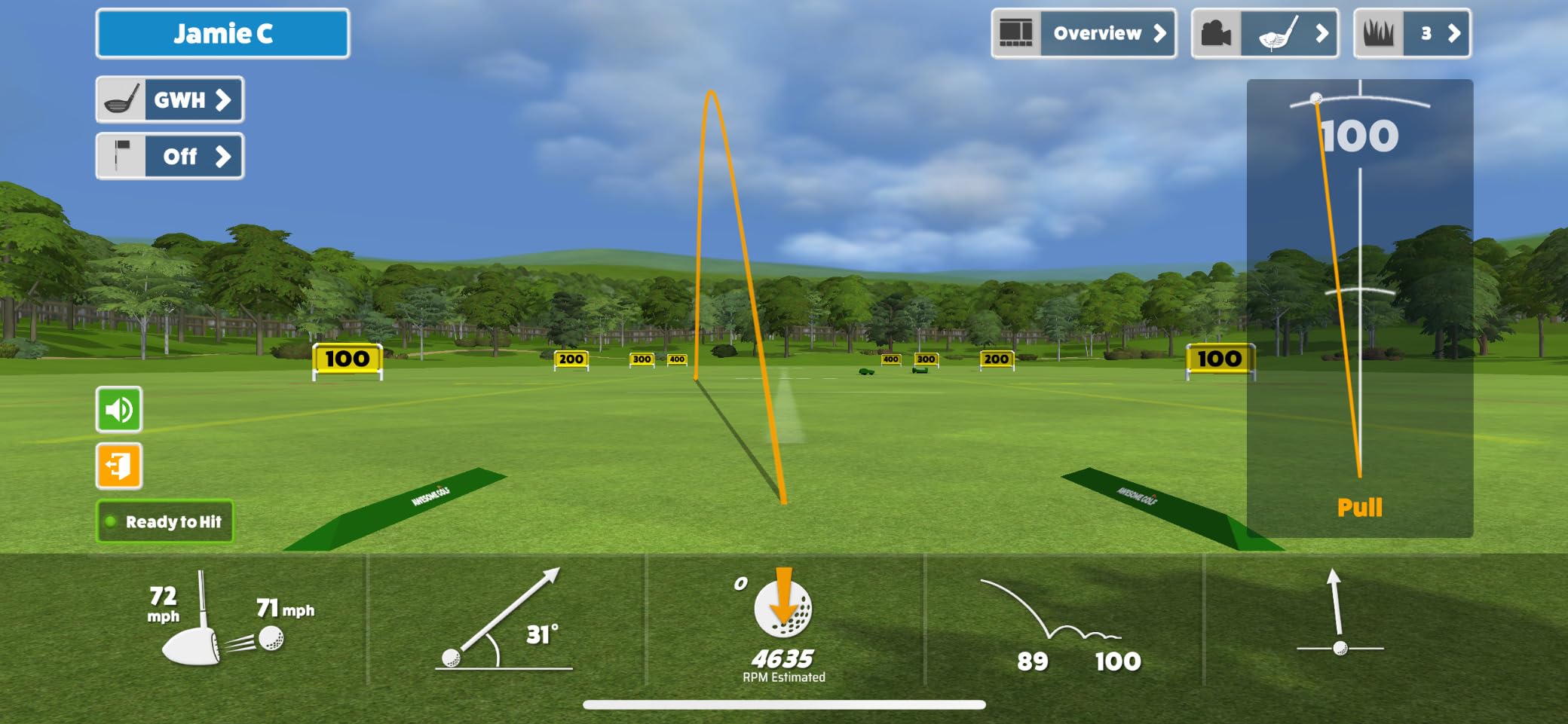 Rapsodo MLM2PRO Mobile Launch Monitor Golf Simulator | 3 Chrome Tour Balls | Swing Trainer & Shot Tracker for Home & Driving Range | Indoor & Outdoor Golf Training Aid | Dual Camera | 15 Metrics customer photo 2