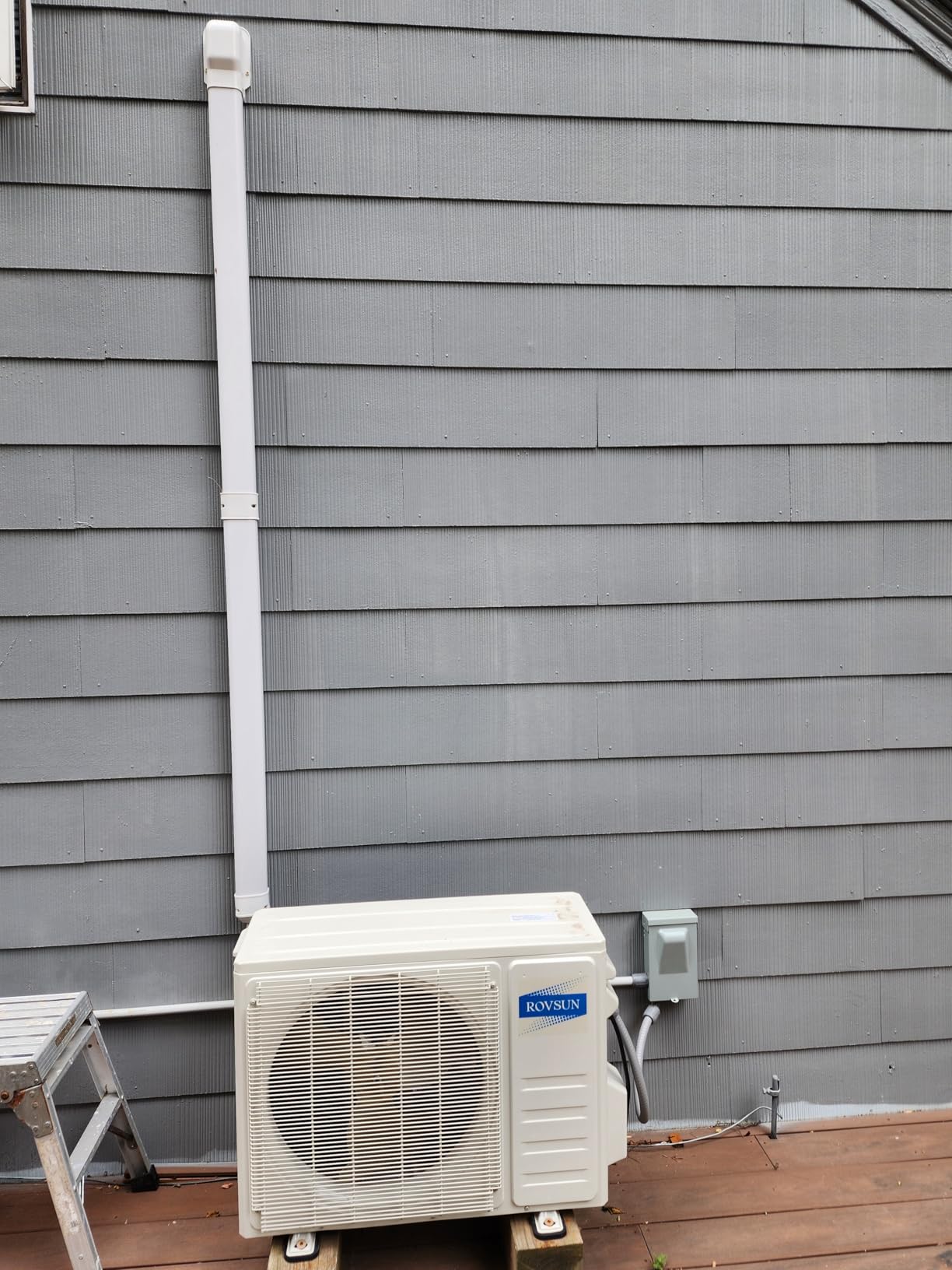 ROVSUN 18000 BTU Wifi Enabled Mini Split Air Conditioner & Heater with Inverter, 20 SEER2 Energy Saving 230V Ductless Split AC Unit with Pre-Charged Condenser, Heat Pump & Installation Kit customer photo 2