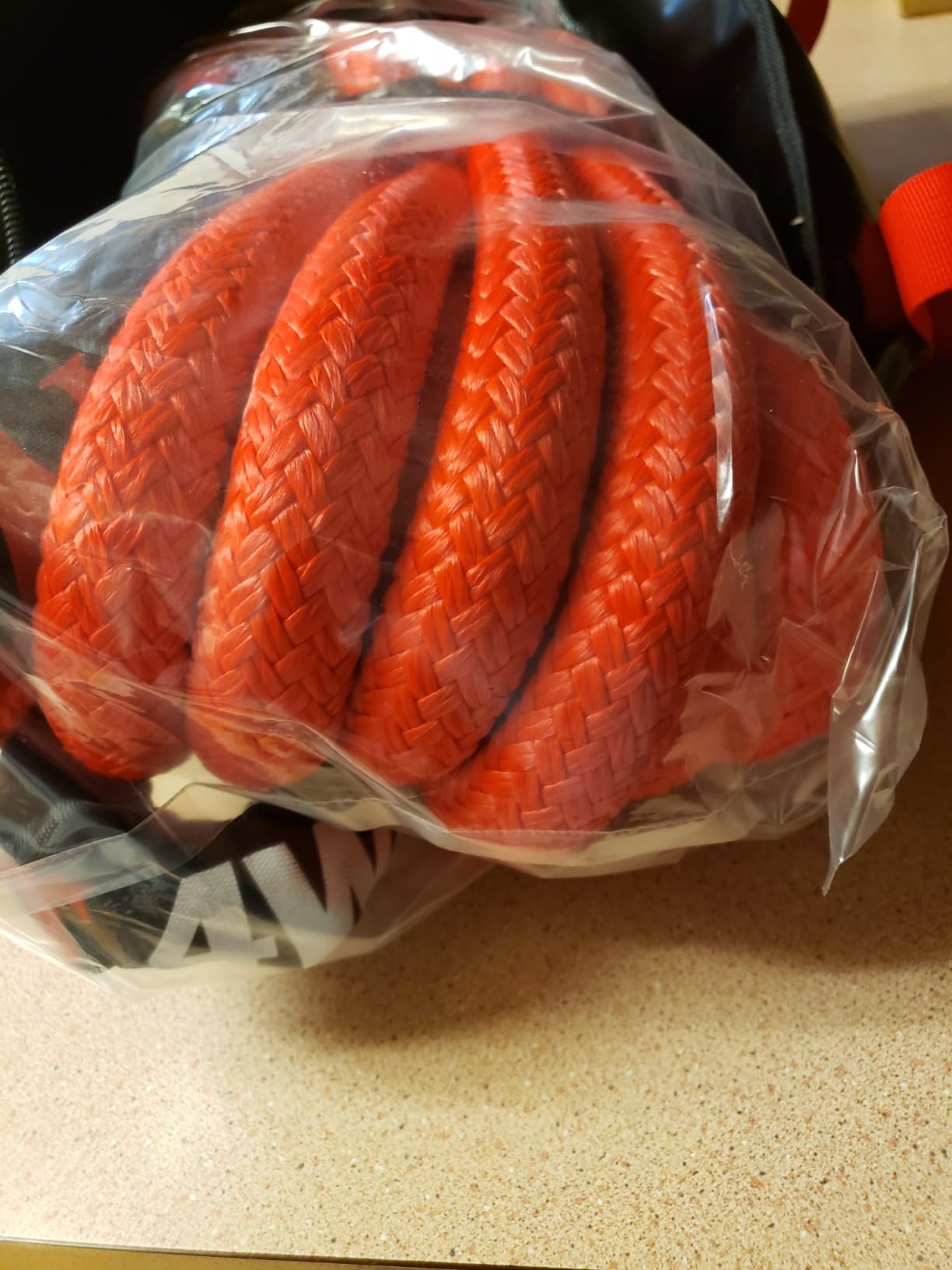 TYT Kinetic Recovery Rope, (1in x 30ft Red) 48,500lbs Snatch Strap, Heavy Duty Stretch Nylon Towing Ropes for Offroad Vehicle, Jeep, SUV, ATV, UTV, Tractor Elastic customer photo 2