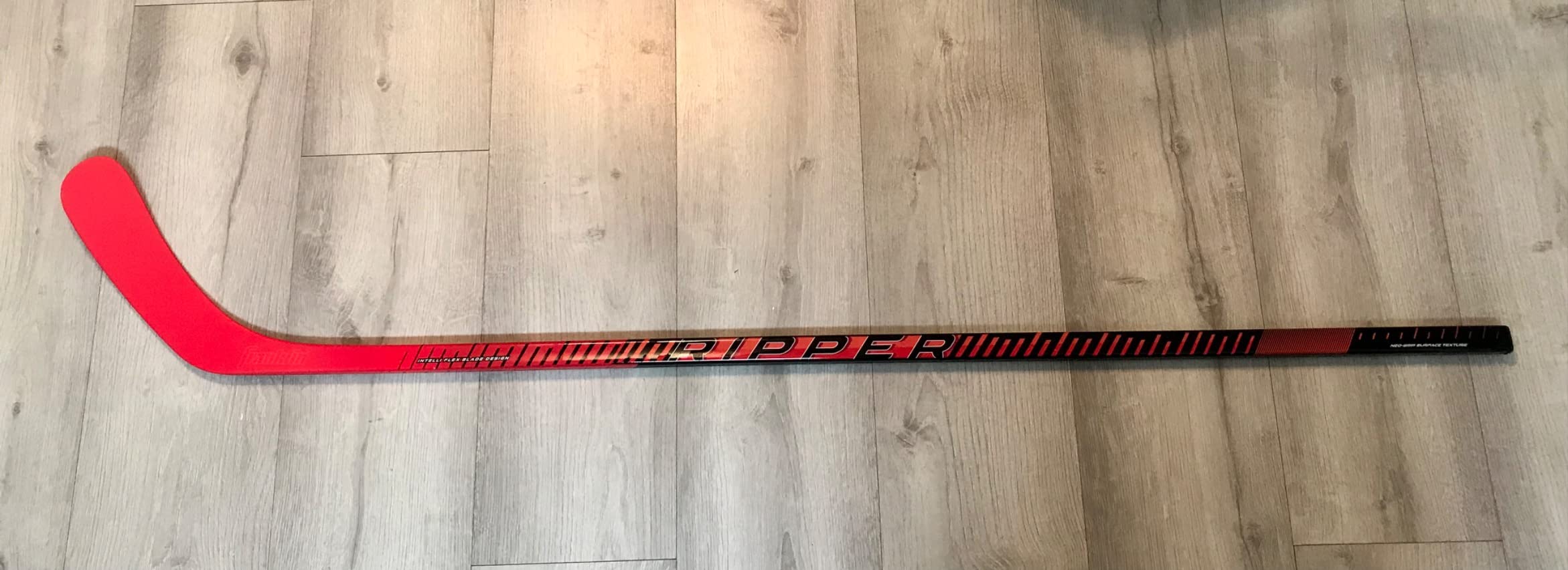 Franklin Sports Kids Ice Hockey Sticks - Ripper Junior + Youth Composite Hockey Sticks - Righty + Lefty 50-Flex Ice Hockey Sticks - Textured Grip - 55 Inch + 42 Inch Youth Hockey Sticks customer photo 1