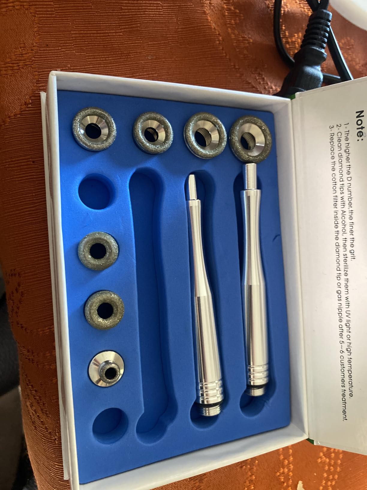 3 in 1 Diamond Microdermabrasion Machine, Professional Microdermabrasion Device with Vacuum Spray, Beauty Facial Skin Care Dermabrasion Equipment for Salon Personal Home Use customer photo 2