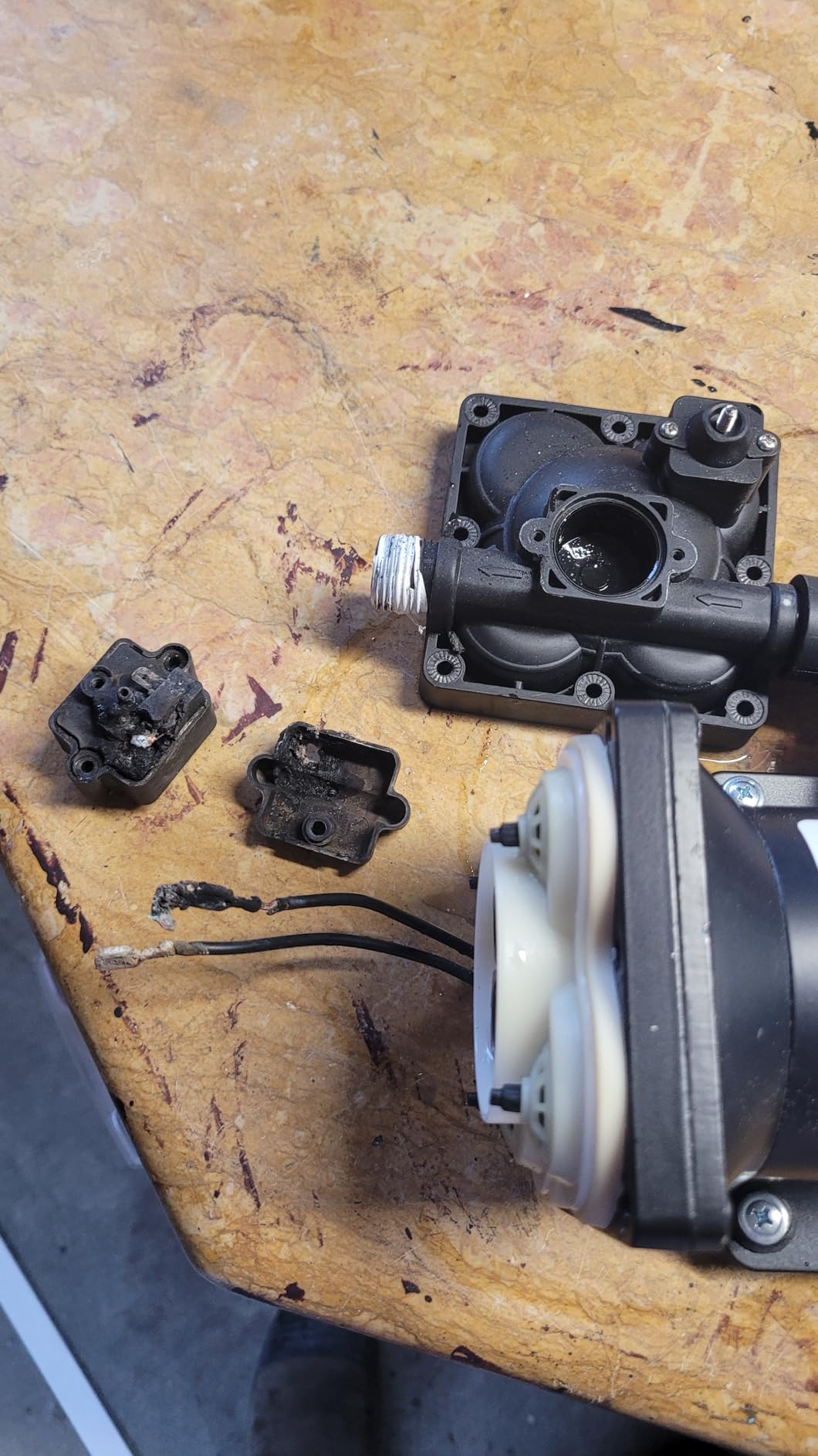Tdrsuper Water Pressure Booster Pump, 110V AC Water Diaphragm Pump, 5.5GPM 75PSI with Power Plug customer photo 1