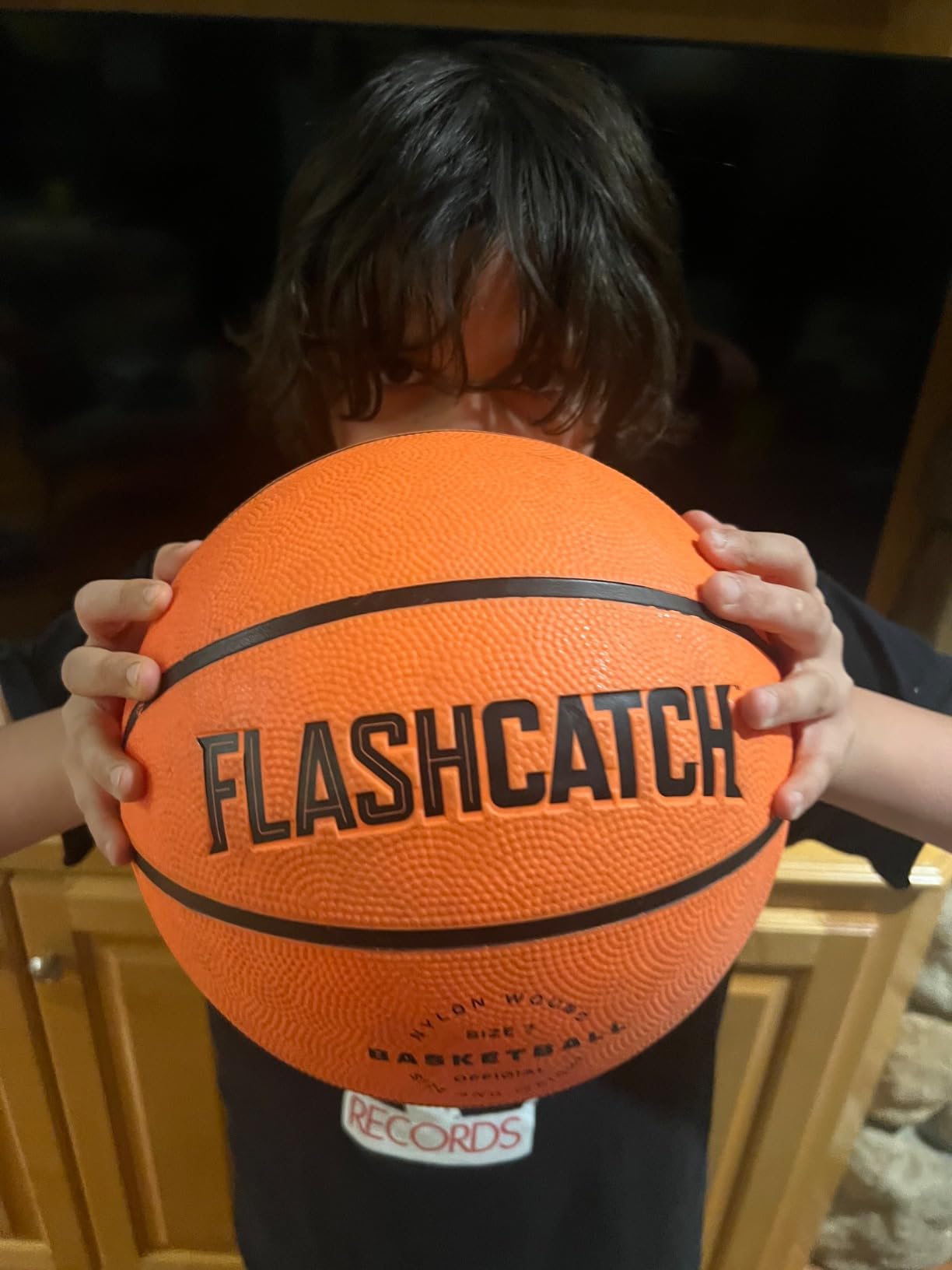 FlashCatch Light Up Basketball - Glow in The Dark - Sports Gear Accessories Gifts for Boys 8-15+ Year Old - Kids Teens Gift Birthday Ideas - Teen Boy Toys Ages 8 9 10 11 12 13 14 15 Outdoor Teenager customer photo 1