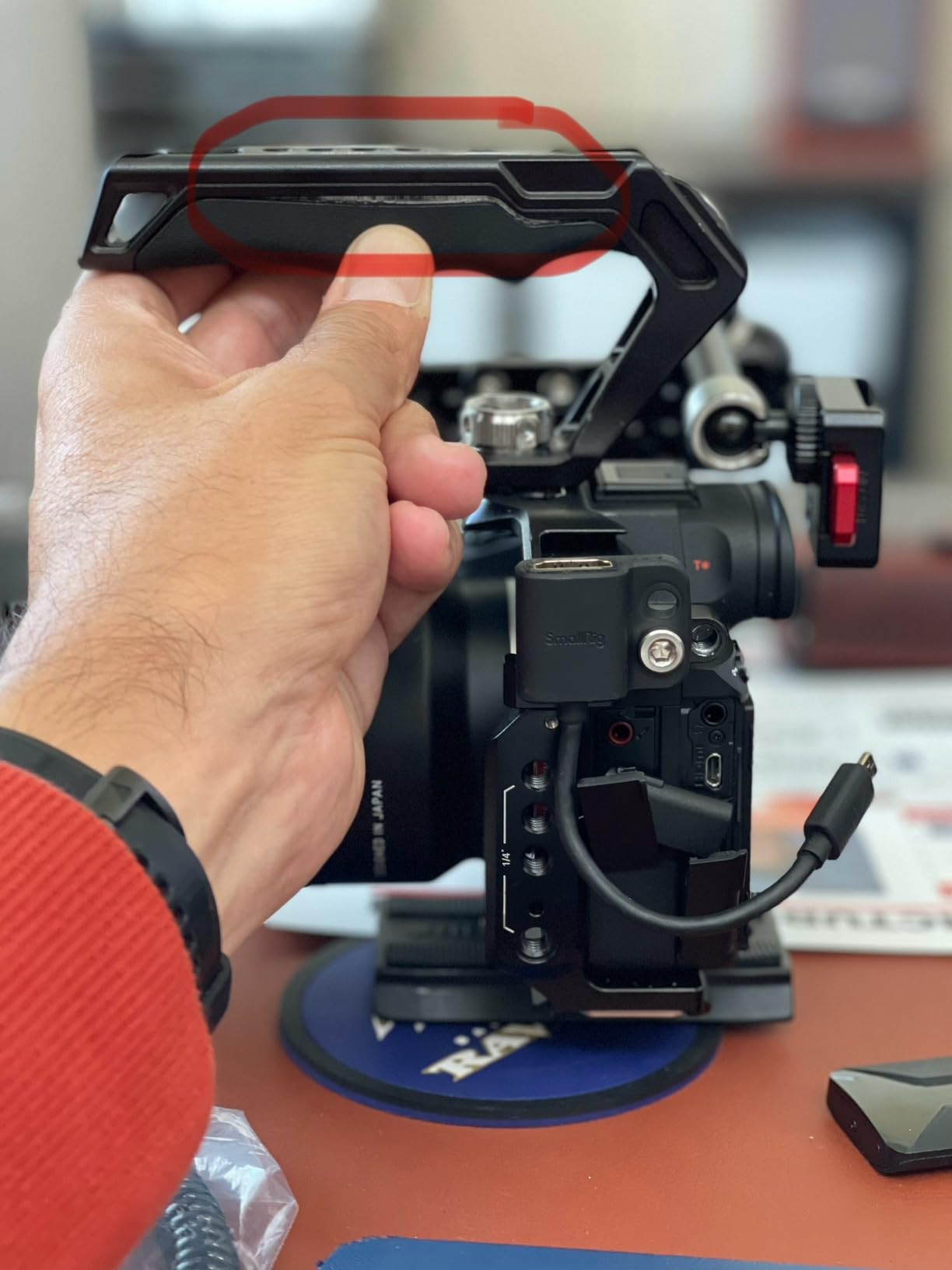 NEEWER Camera Top Handle with 3/8