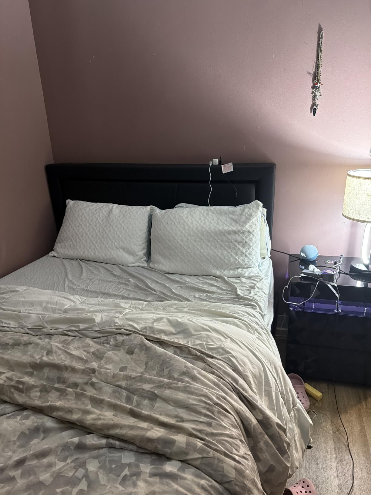 Celestial Sleep 12 Inch Split King Mattress, Made in The USA, CertiPUR-US, Oeko-Tex, and Fiberglass-Free Certified Cooling Bed, Gel Memory Foam Mattress in a Box - Soft customer photo 2