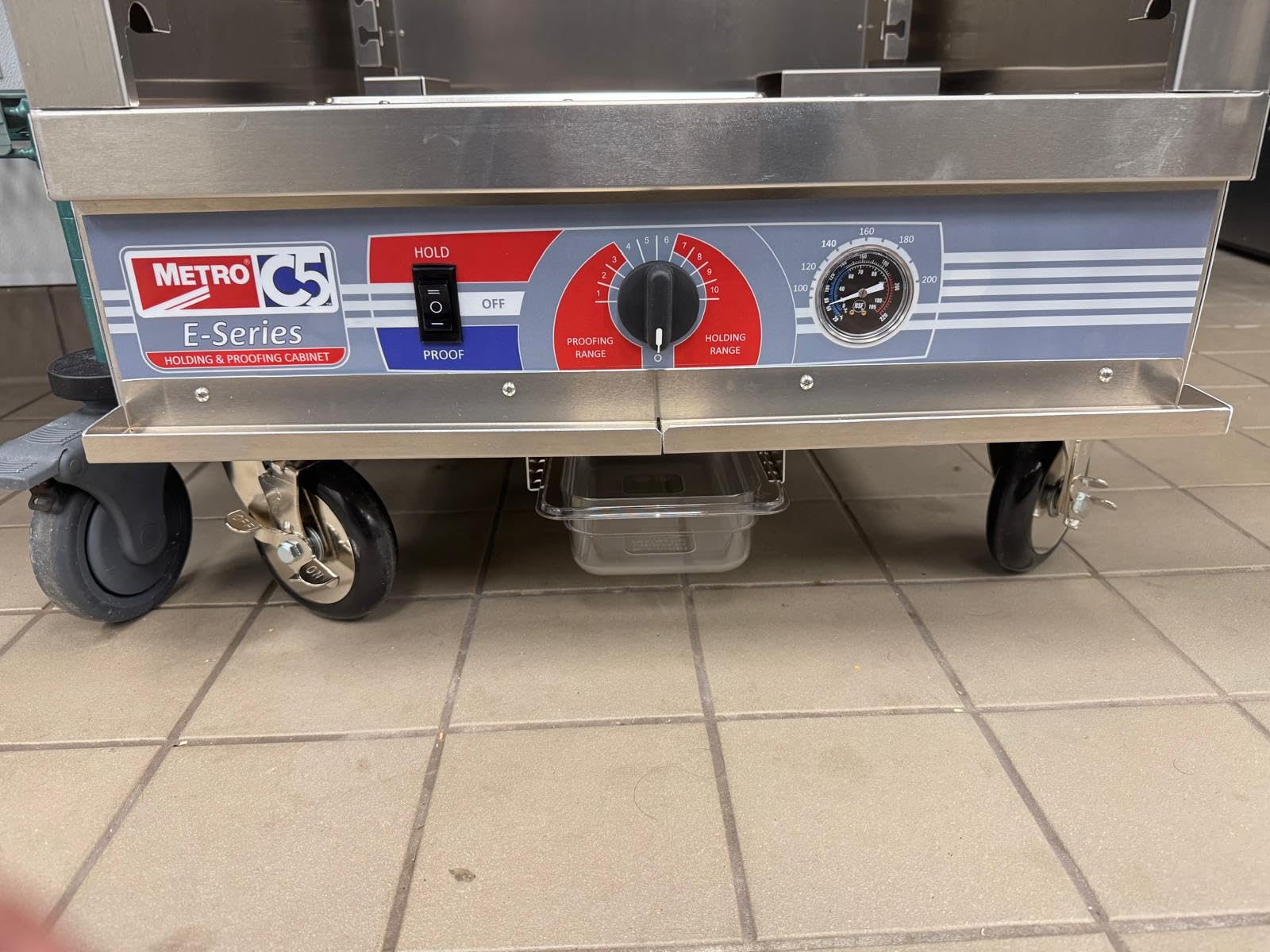 METRO C5 E-Series Hot Holding and Proofing Cabinet, 24 Pan Full Height Commercial Food Warmer, 2000W Convection Heated Cabinet with Clear Door, NSF UL customer photo 2