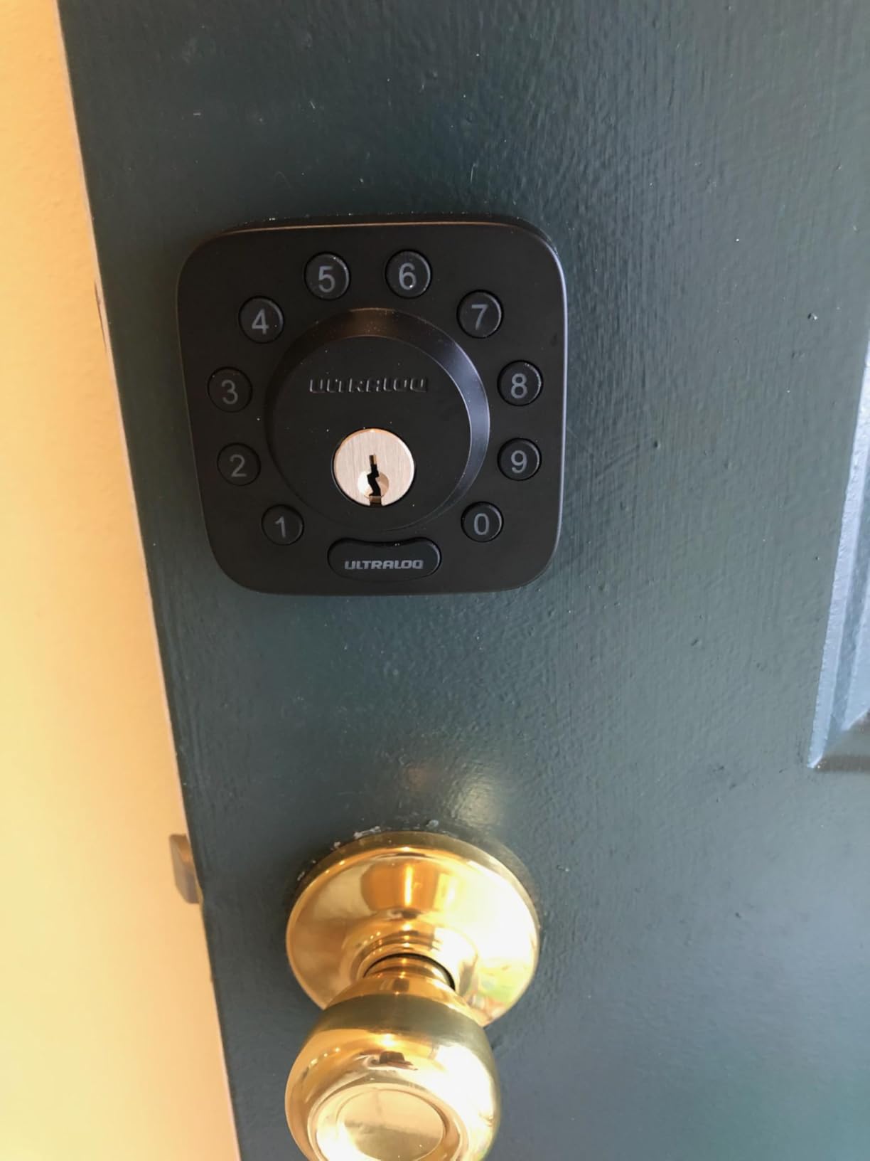 ULTRALOQ U-Bolt WiFi Smart Lock with Door Sensor, App Remote Access | Built in Wi-Fi Deadbolt Smart Locks for Front Door with App, Auto-Lock, Auto Unlock, Works with Alexa, Google, ANSI Grade 1 customer photo 1