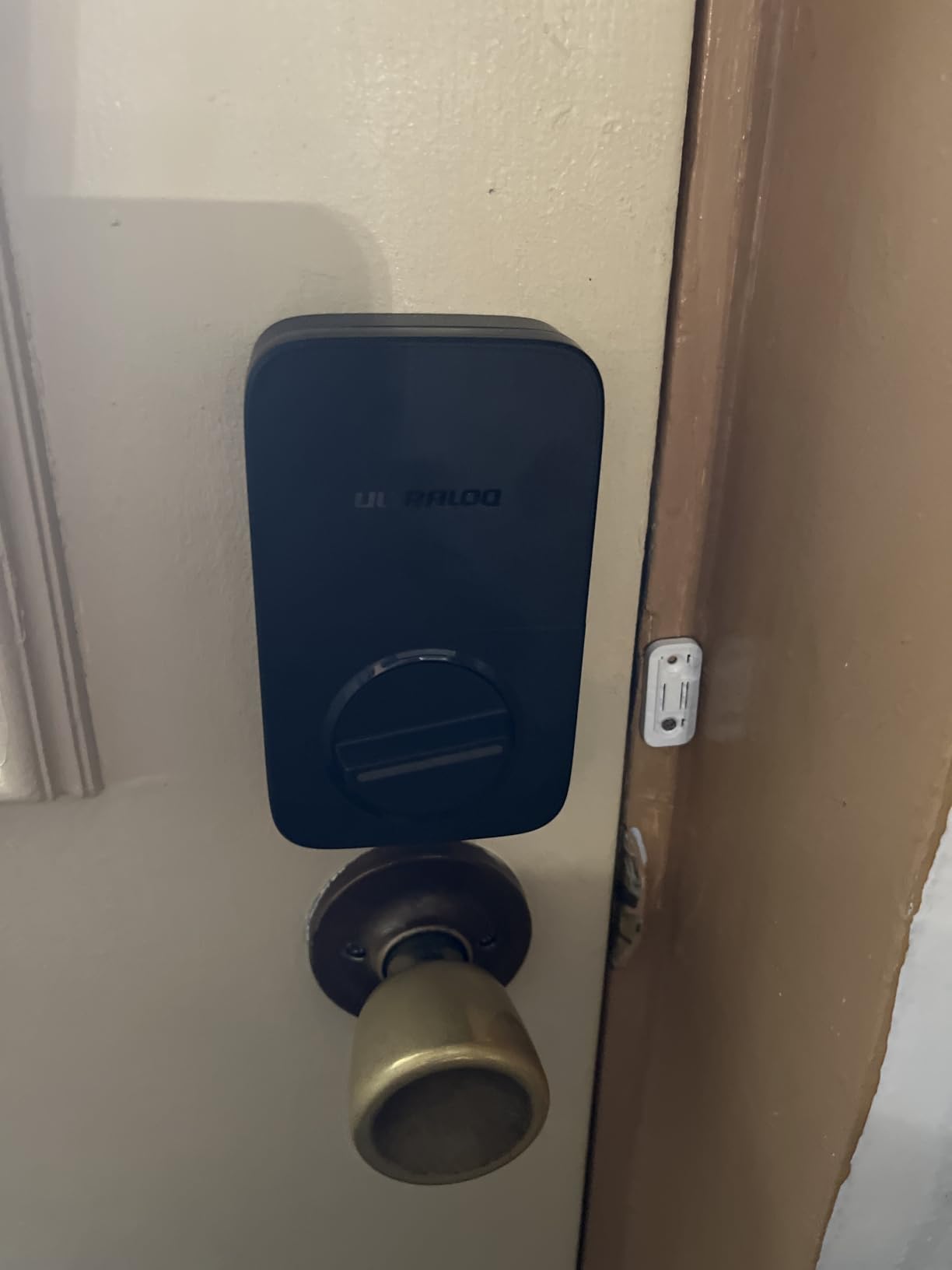 ULTRALOQ U-Bolt WiFi Smart Lock with Door Sensor, App Remote Access | Built in Wi-Fi Deadbolt Smart Locks for Front Door with App, Auto-Lock, Auto Unlock, Works with Alexa, Google, ANSI Grade 1 customer photo 2