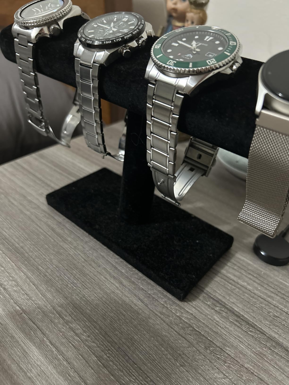 Byken Watch Bracelet Holder,Jewelry Display Stand for Selling (Black) customer photo 1
