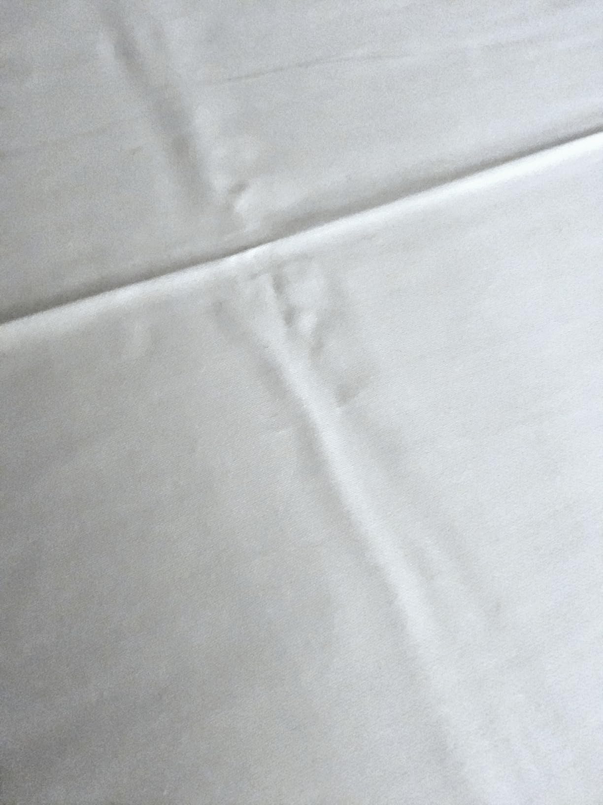 LANE LINEN Queen Sheet Set - 450TC Premium Long-Staple Cotton Sateen, White | Queen Bed Sheets - Soft, Breathable, Cooling & Silky, With a Snug 15 Inch Deep Pocket, OEKO-TEX Certified customer photo 1