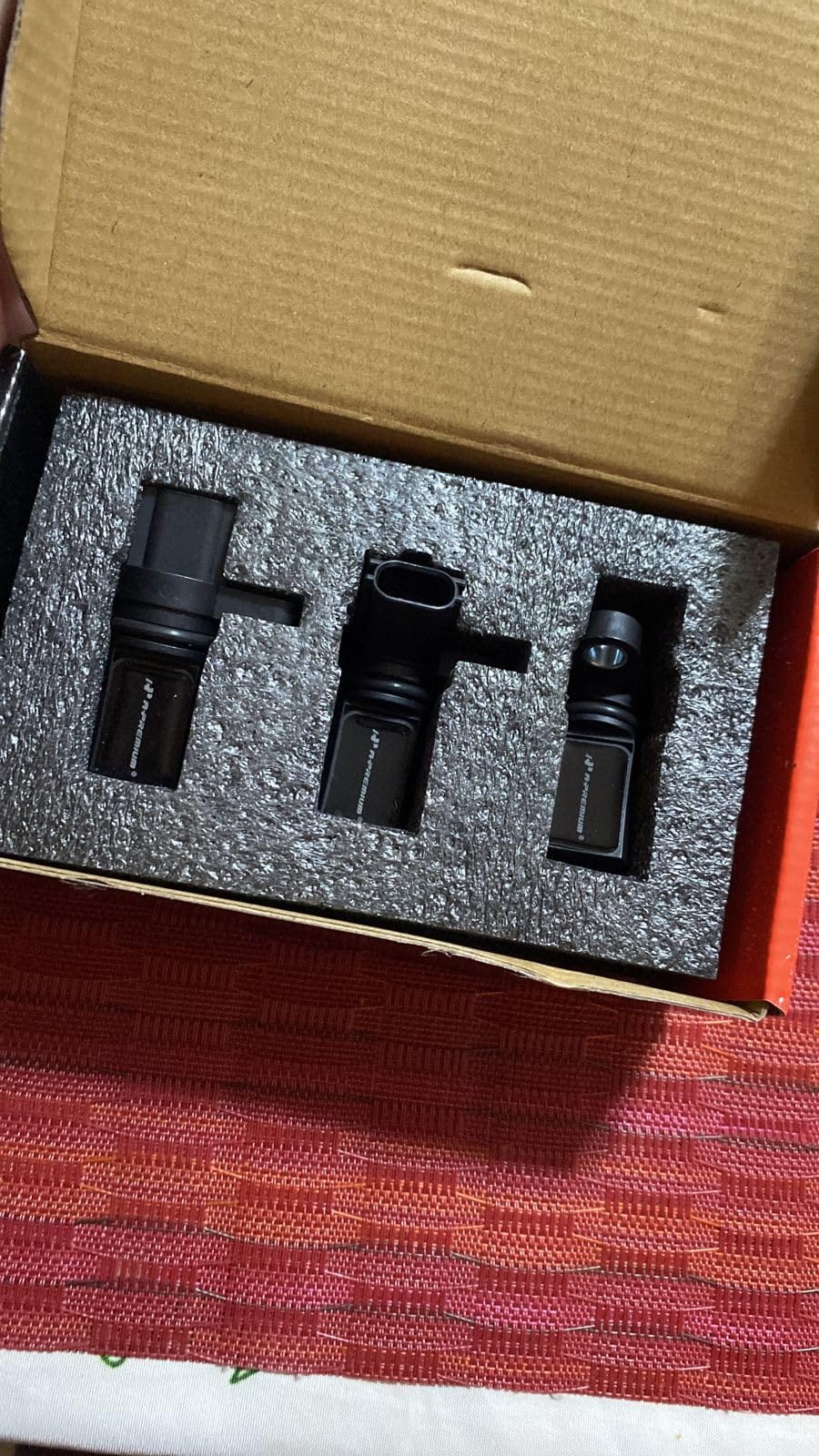 A-Premium Engine Camshaft Crankshaft Position Sensor | Compatible with Nissan & Infiniti Vehicles - 3.5L V6 - Altima, Maxima, 350Z, Murano, Quest, FX35, G35, M35 - Set of 3 customer photo 1